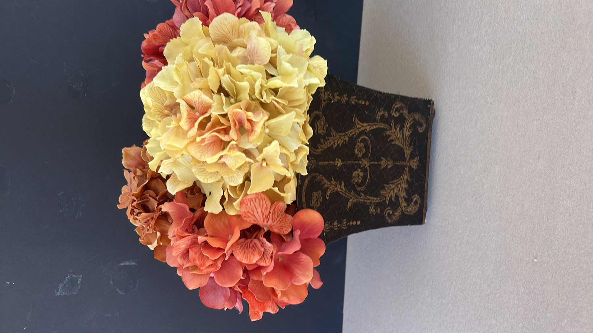 Photo 1 of 3-FAUX FLORAL ARRANGEMENTS (TALLEST 13”)