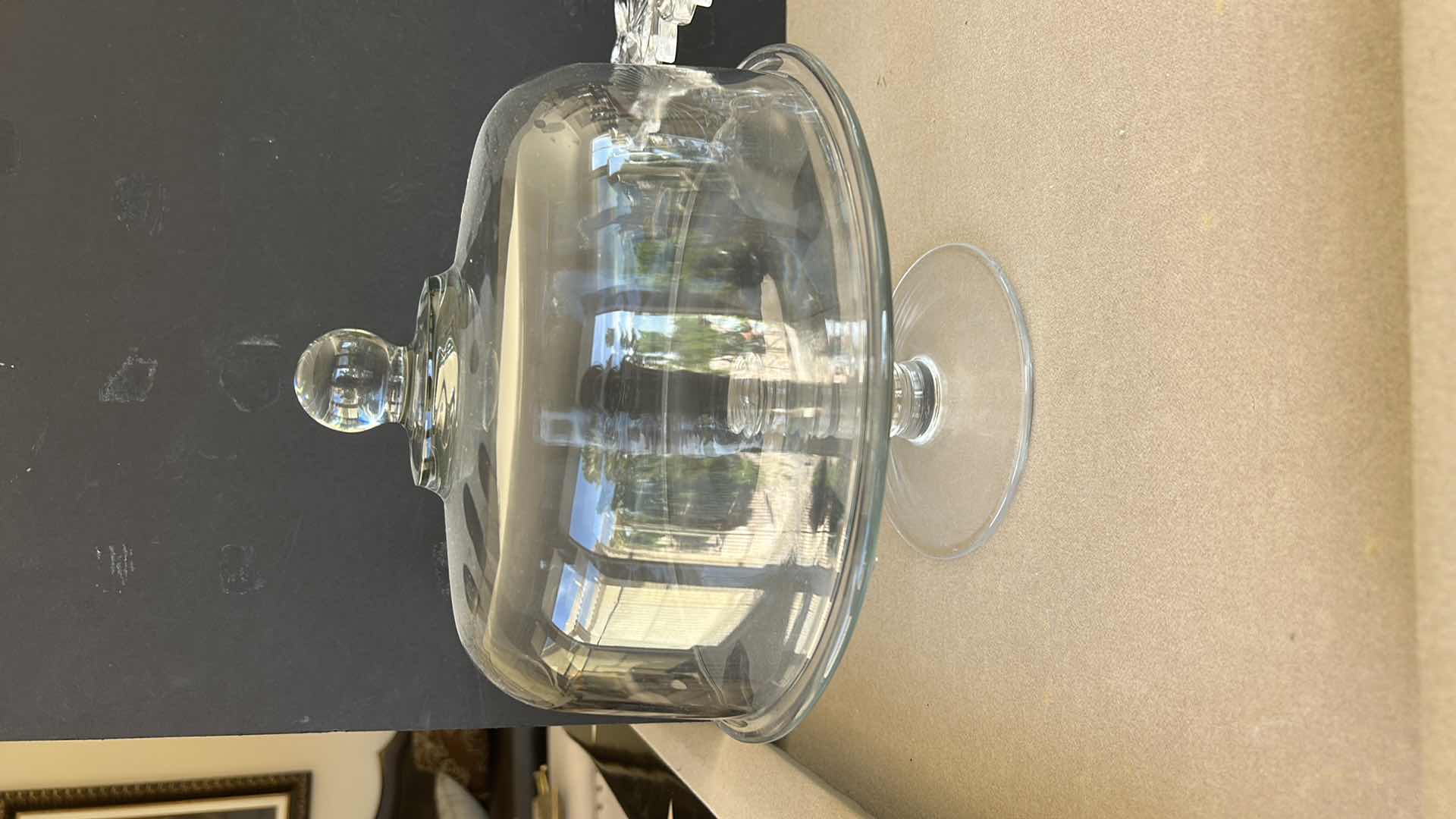 Photo 1 of 2 GLASS CAKE STANDS