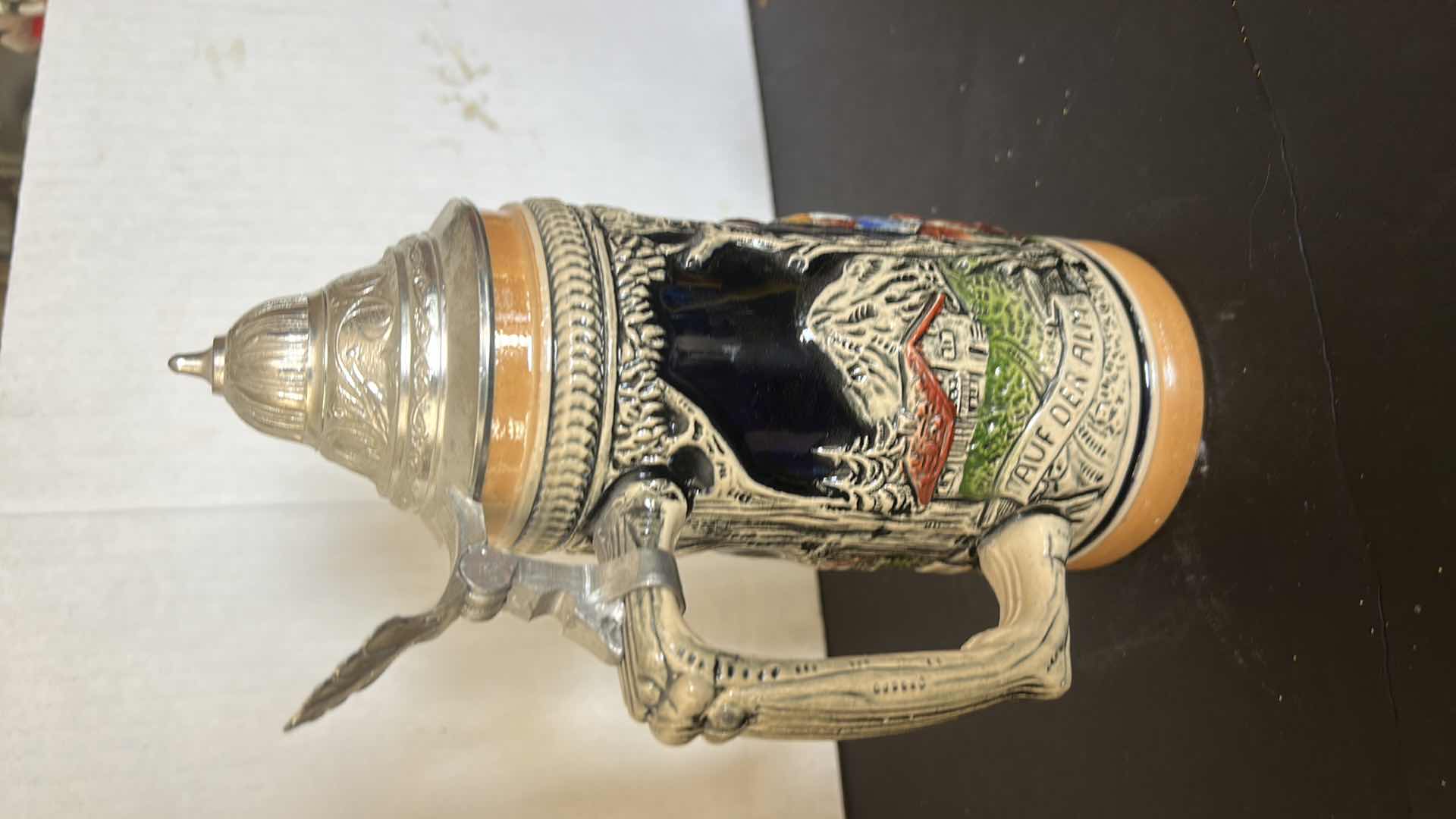 Photo 1 of GERMAN BEER STEIN H9.5”