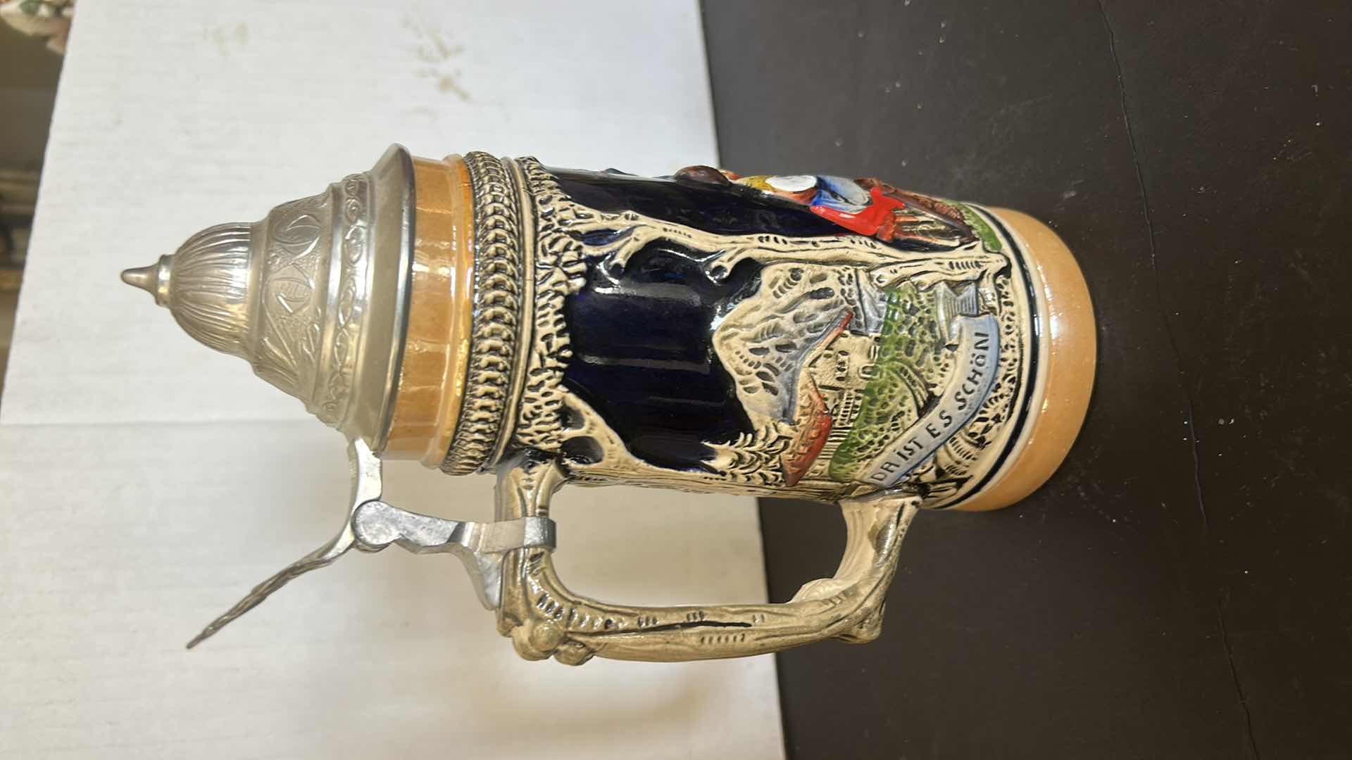 Photo 1 of GERMAN BEER STEIN H9.5”