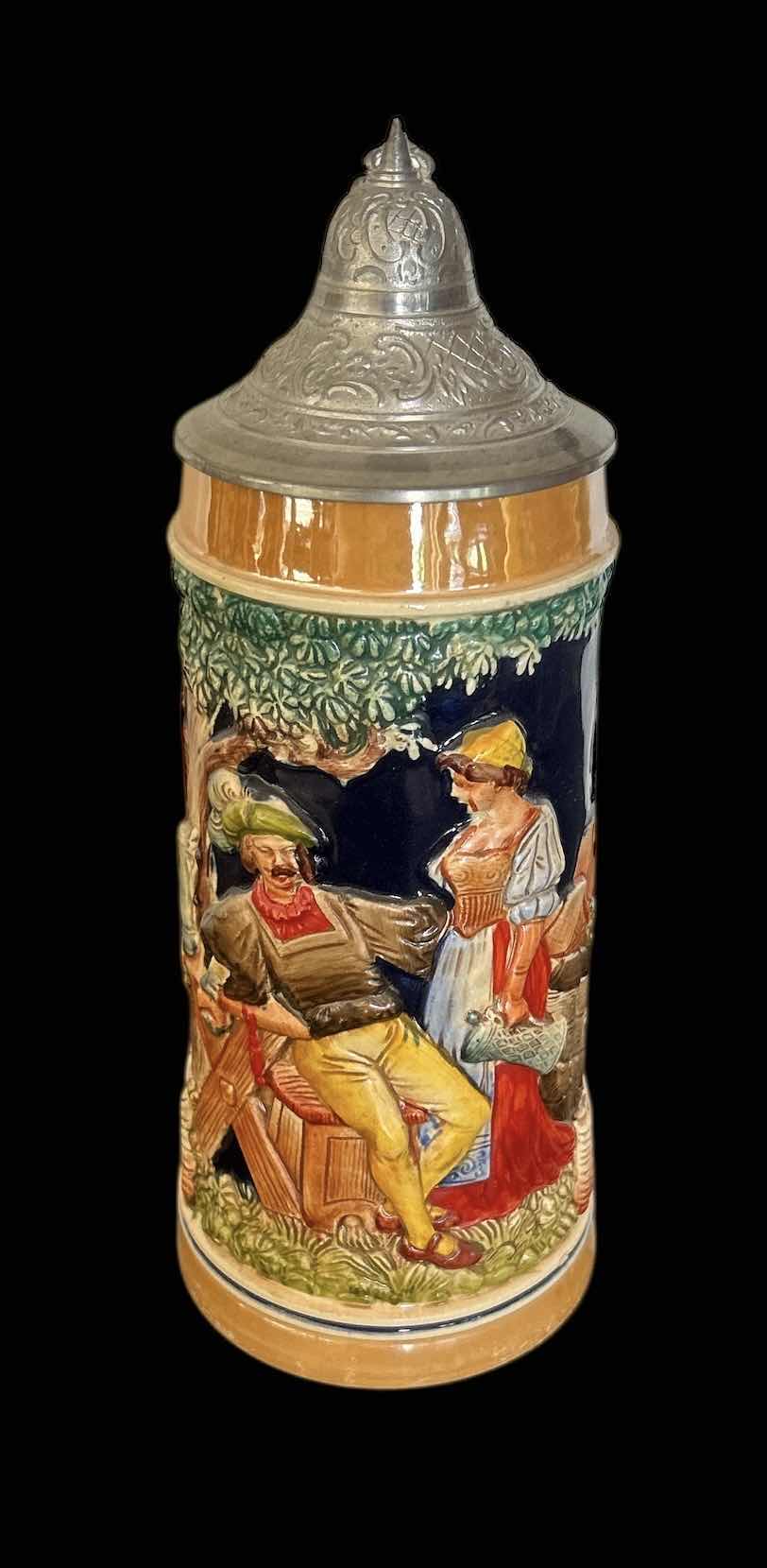 Photo 1 of GERMAN BEER STEIN H9.5”