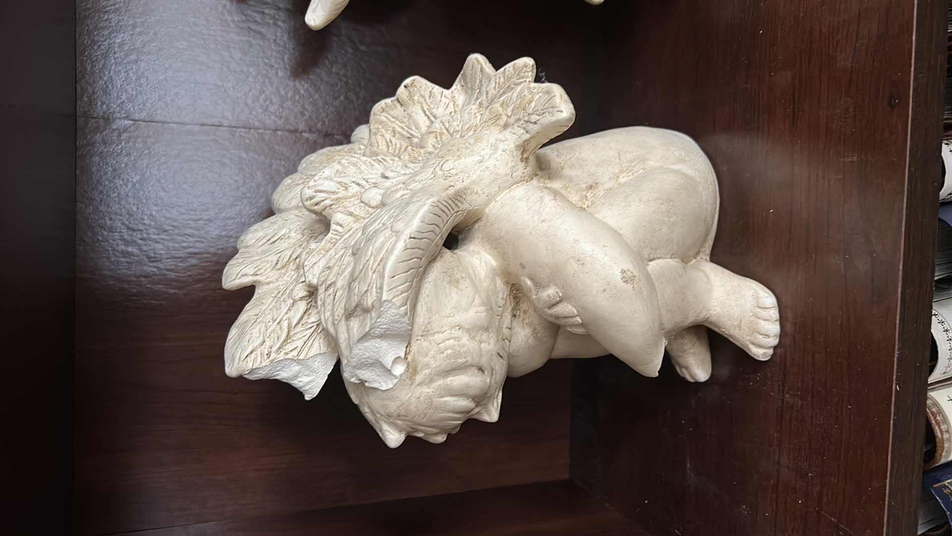 Photo 4 of 2 HEAVY CERAMIC ANGELS H12”