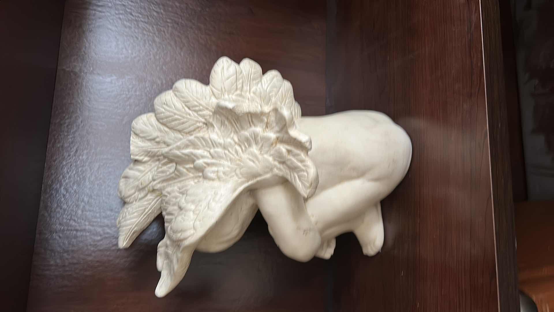 Photo 1 of 2 HEAVY CERAMIC ANGELS H12”