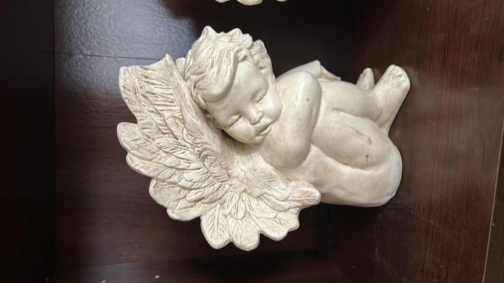 Photo 2 of 2 HEAVY CERAMIC ANGELS H12”