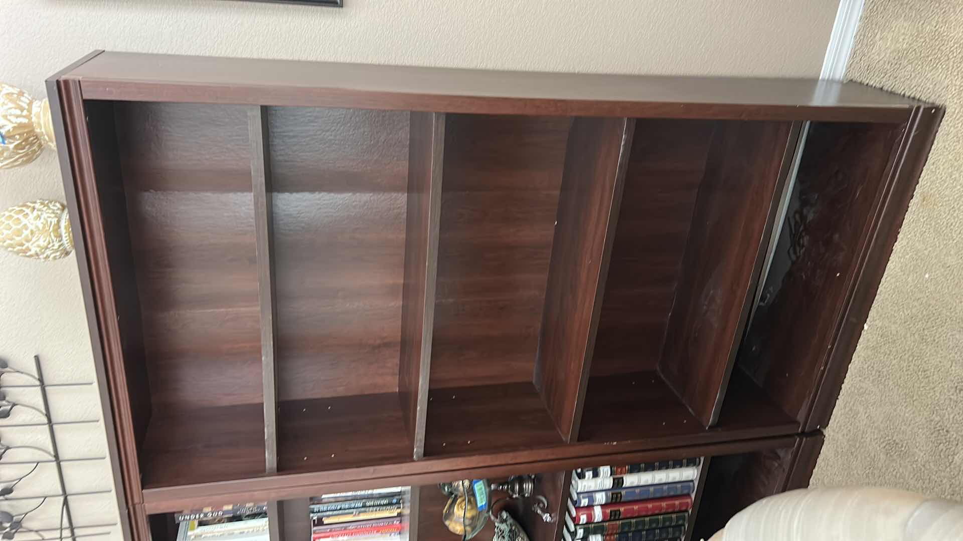 Photo 1 of 5 ADJUSTABLE SHELF WOOD BOOKCASE 36” x 12 1/2” x 71”