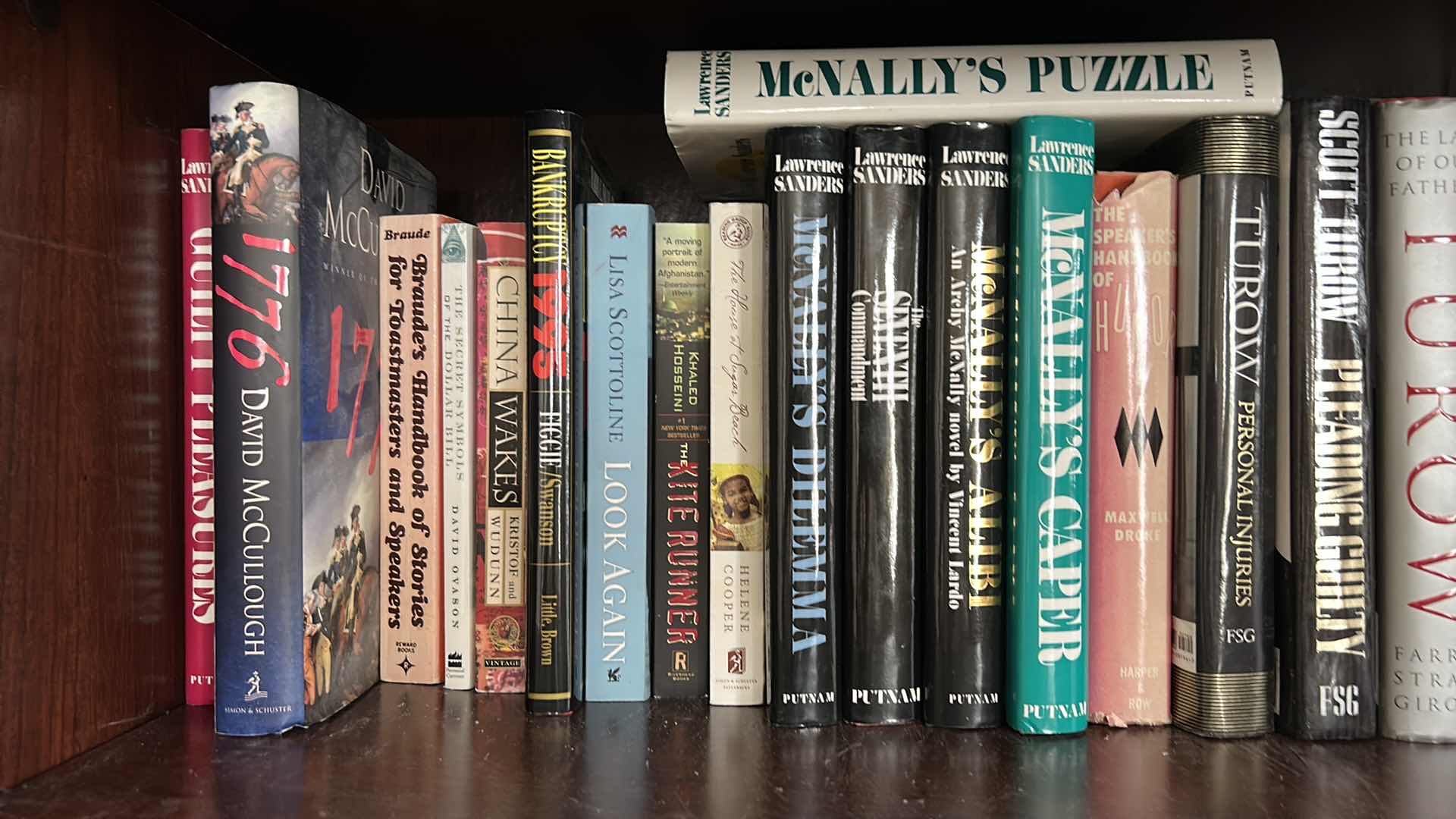 Photo 1 of CONTENTS OF SHELF-BOOKS, VARIOUS AUTHORS & TITLES