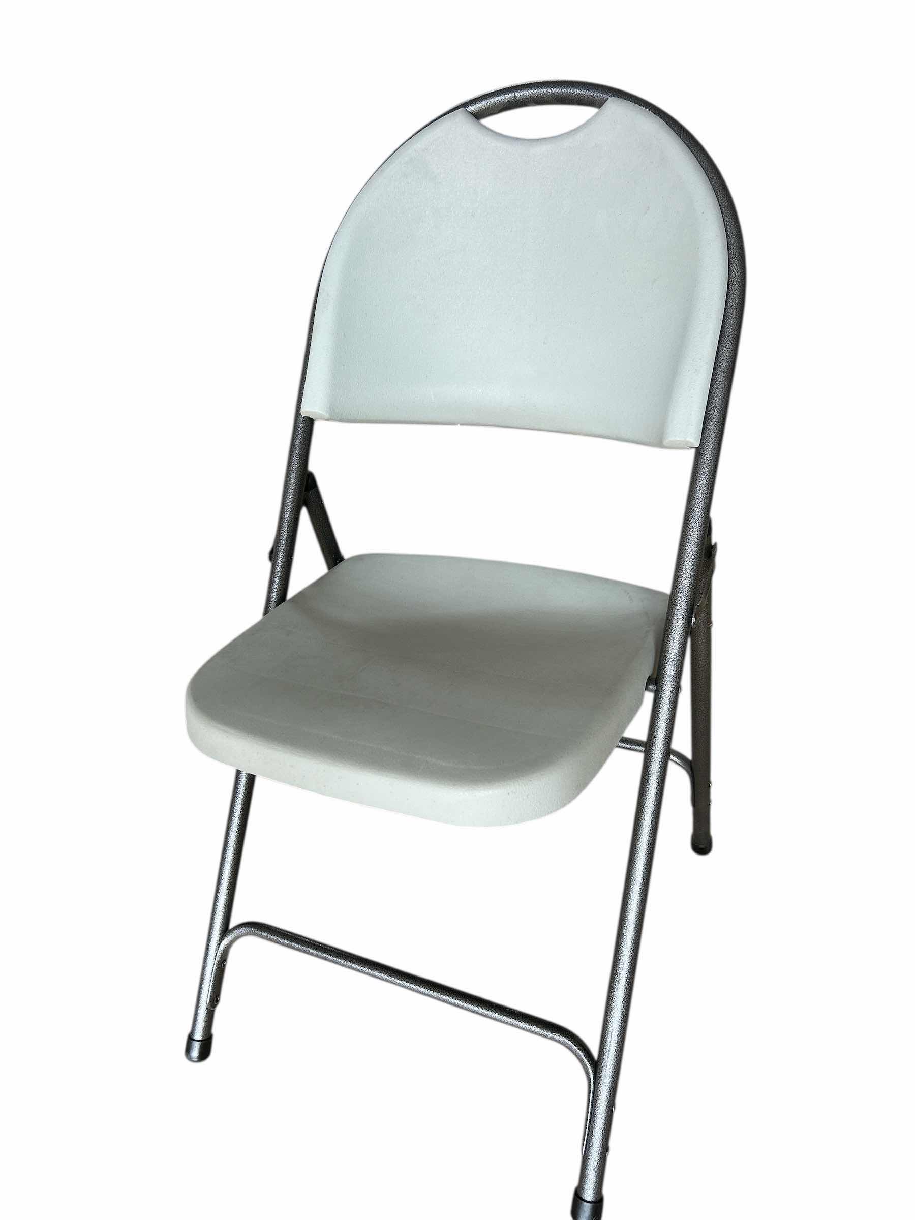 Photo 1 of 4 FOLDING CHAIRS