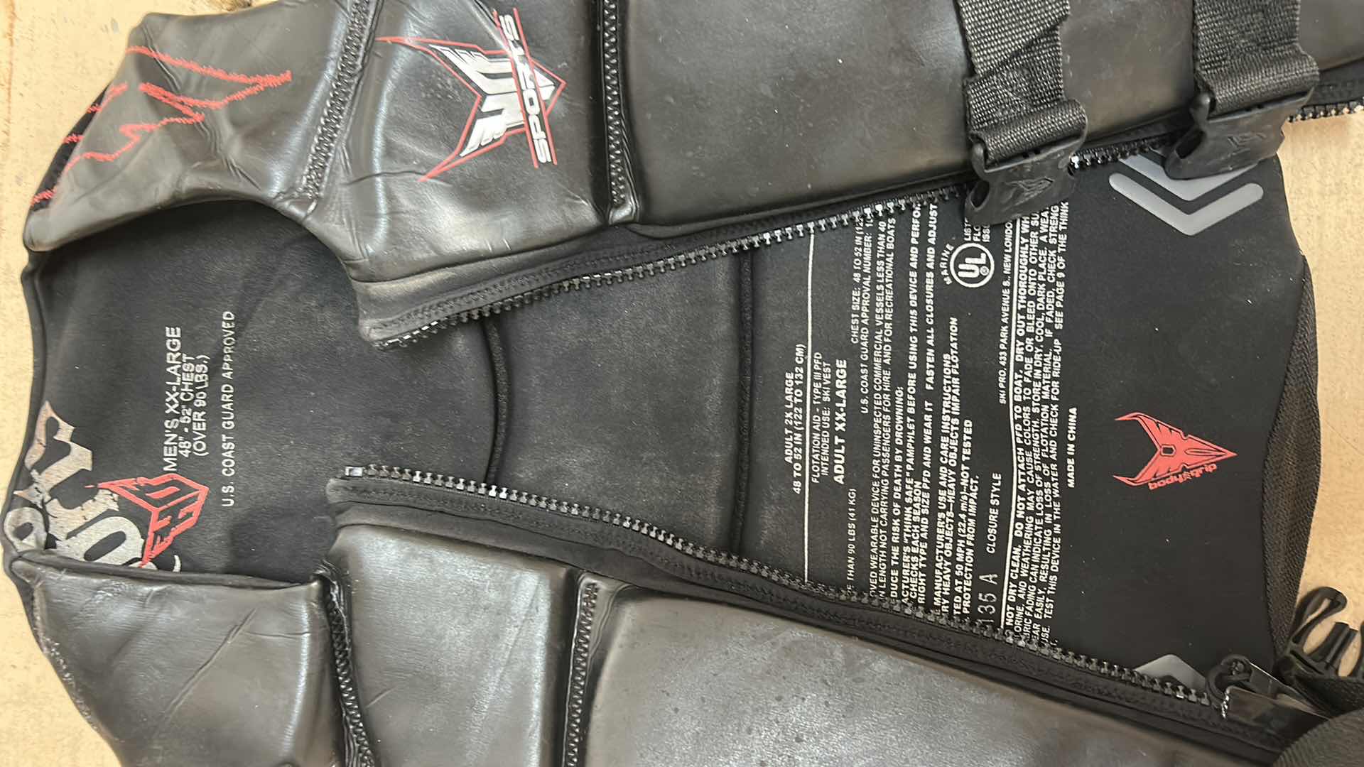 Photo 1 of 2 LIFE VESTS - MENS XXL  & WOMENS LADIES LARGE