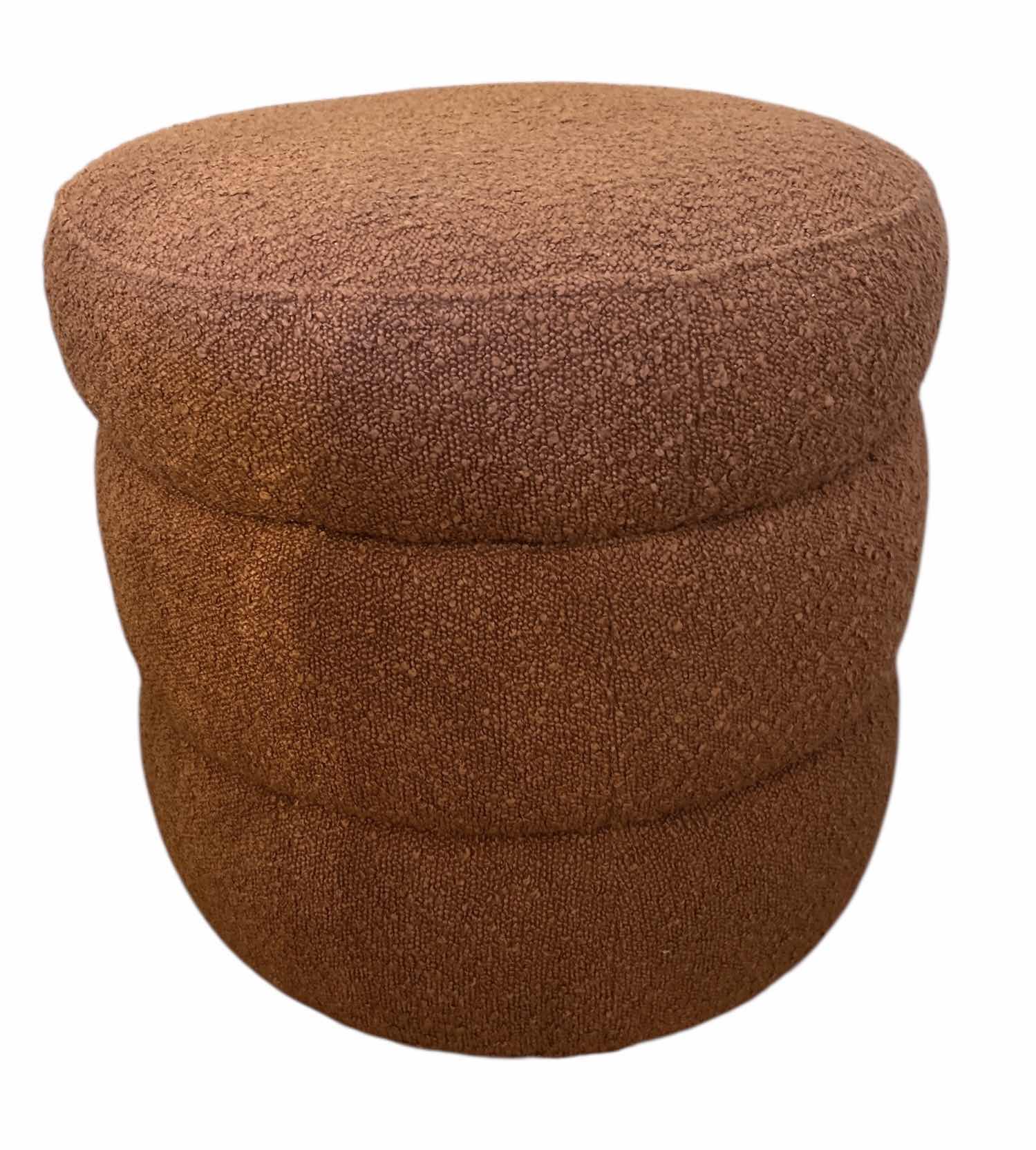 Photo 1 of SMALL UPHOLSTERED STORAGE OTTOMAN 18” x 18”