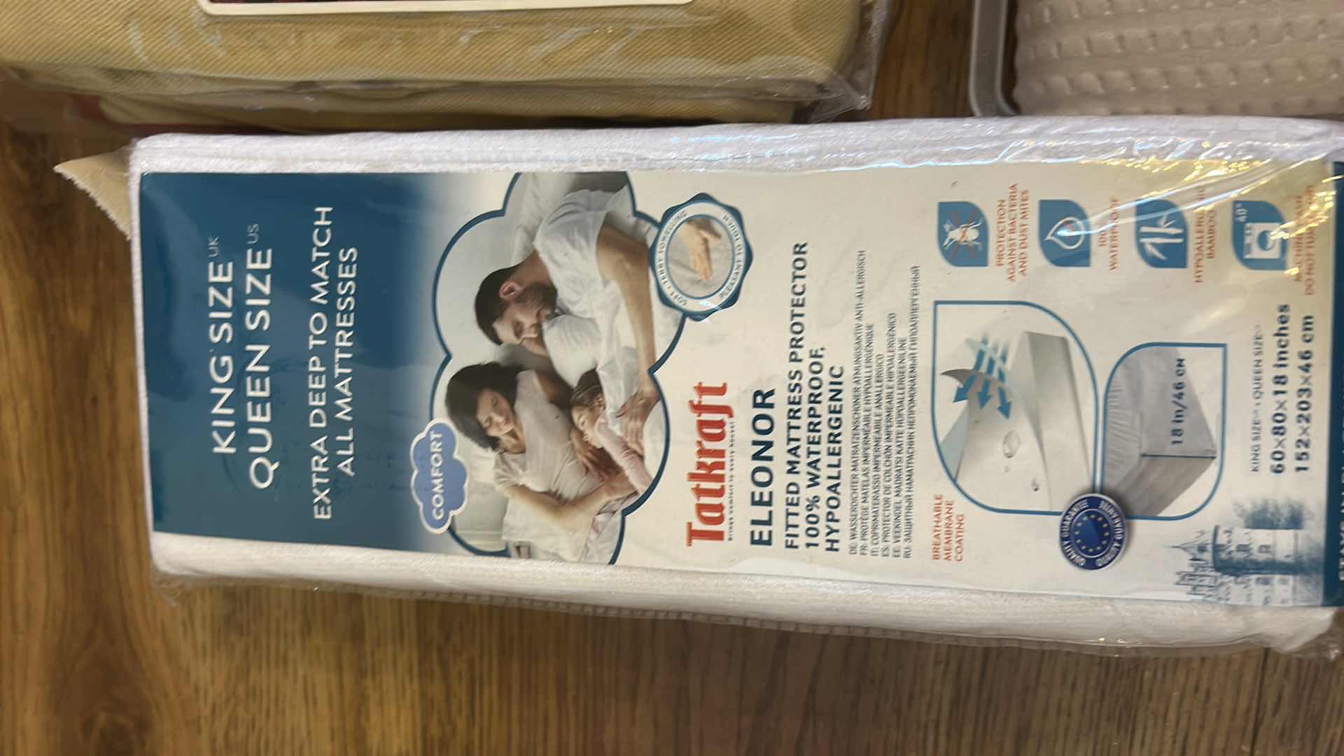 Photo 1 of NEW WINDOW PANELS, BLACK OUT PANEL, SHOWER CURTAIN, FITTED MATTRESS PROTECTOR & 2 STANDARD PILLOW CASES