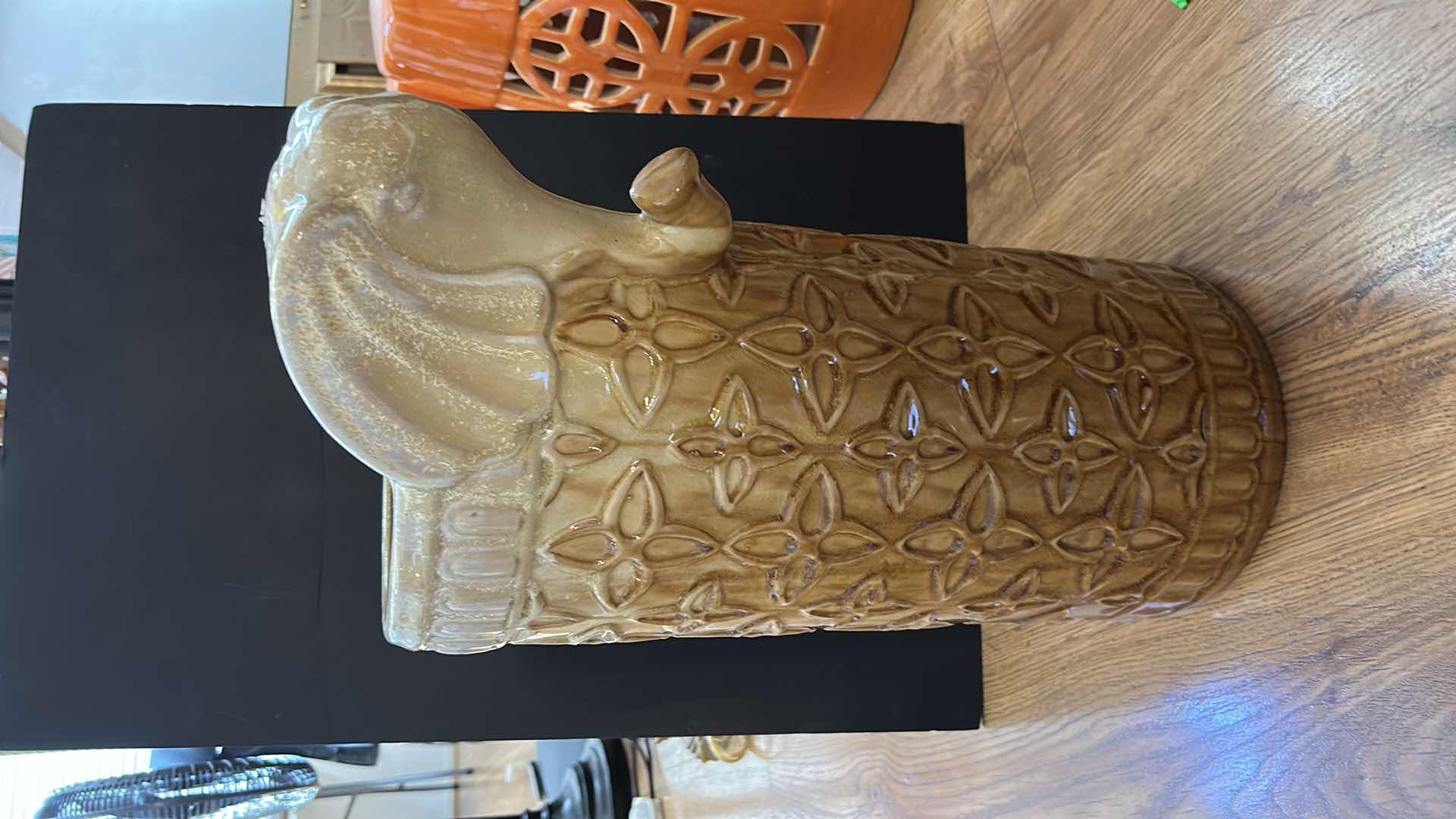 Photo 1 of DECORATIVE CERAMIC ELEPHANT UMBRELLA STAND H20.5”