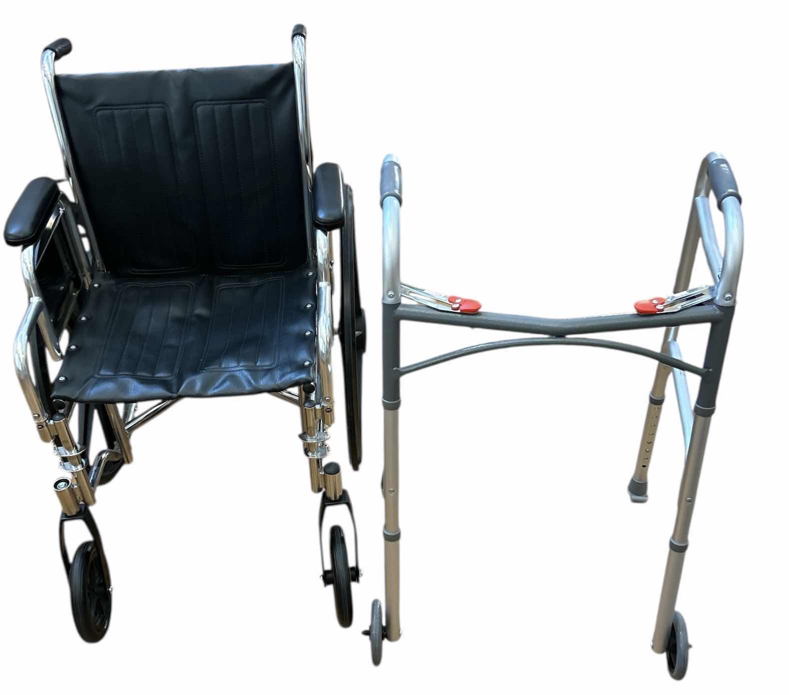 Photo 1 of WHEELCHAIR AND WALKER