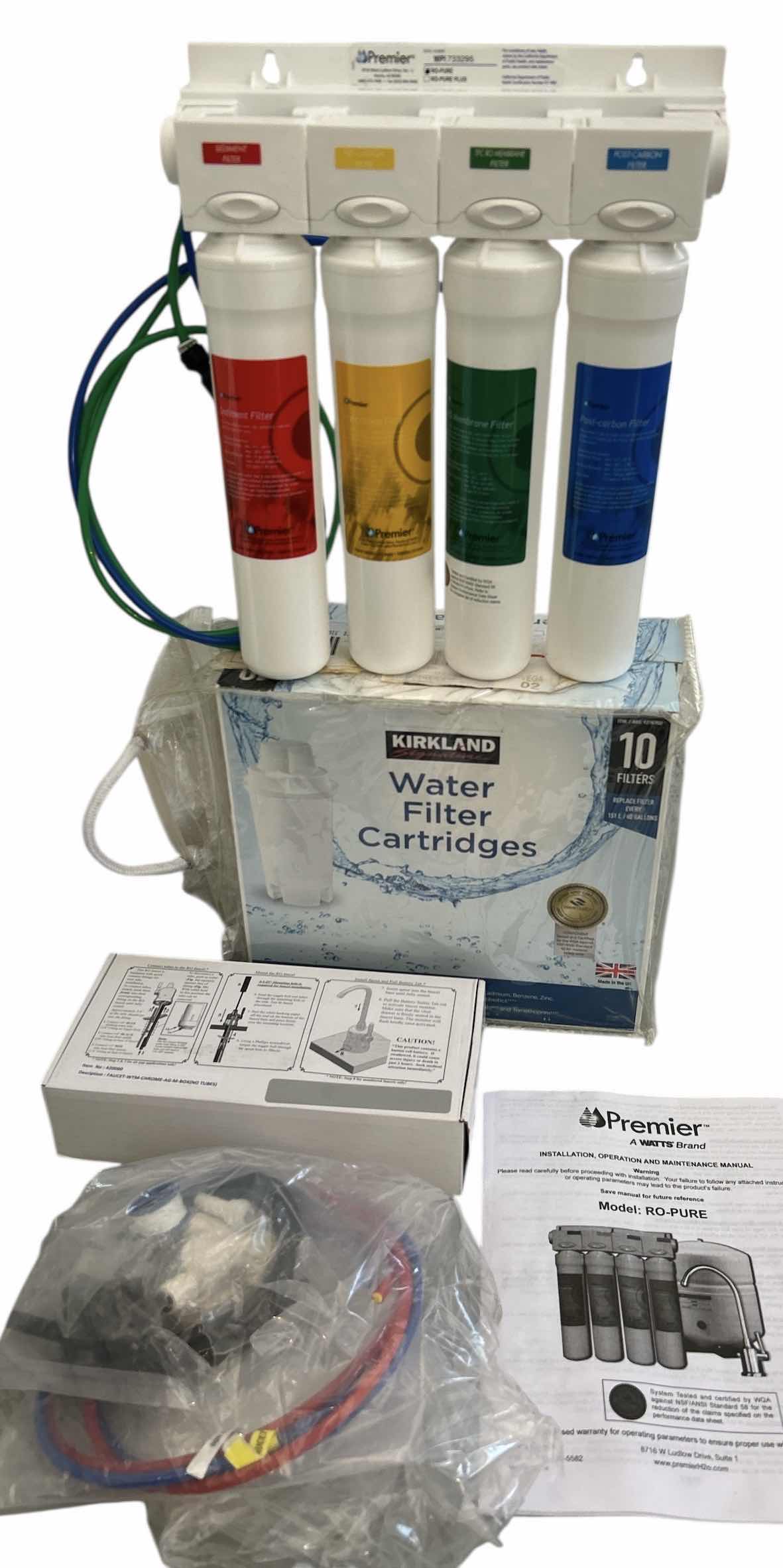 Photo 1 of NEW WATER FILTER CARTRIDGES AND HARDWARE