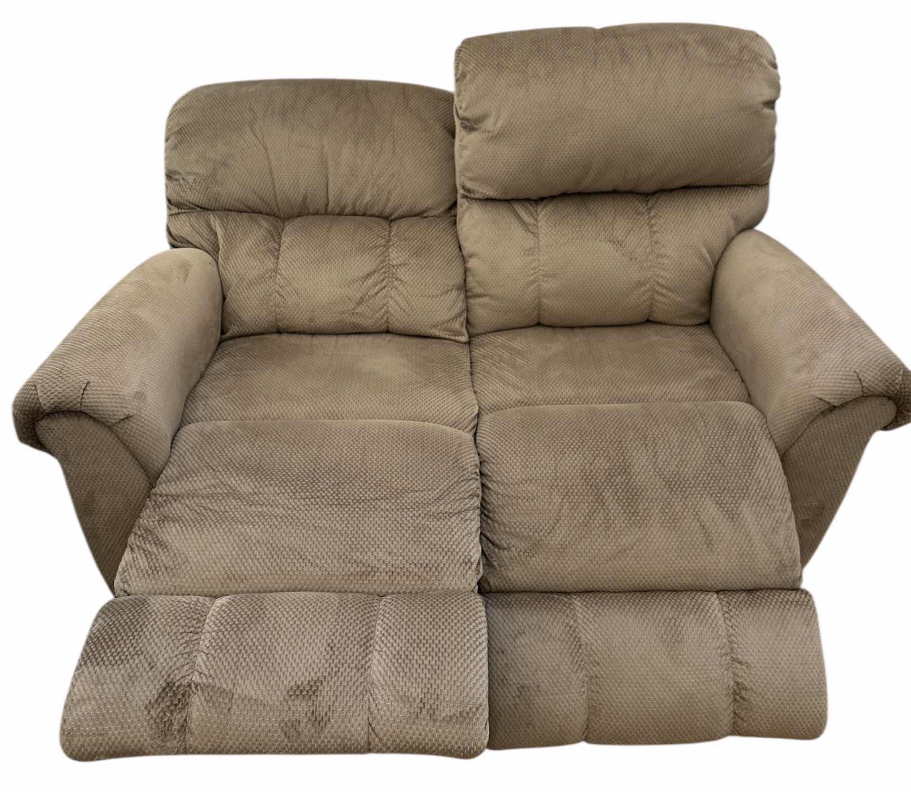 Photo 1 of PLUSH AND SOFT DOUBLE RECLINING LOVESEAT