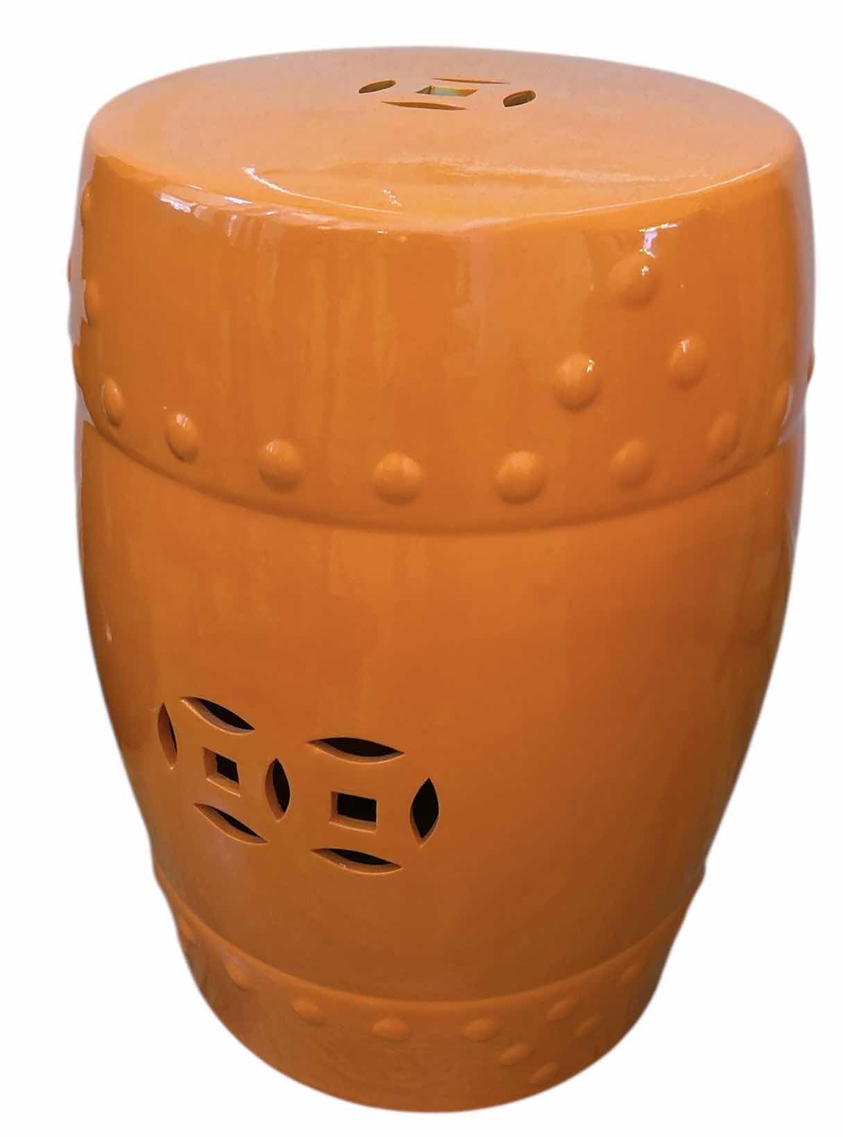 Photo 1 of CHINESE PORCELAIN GARDEN STOOL  H18”