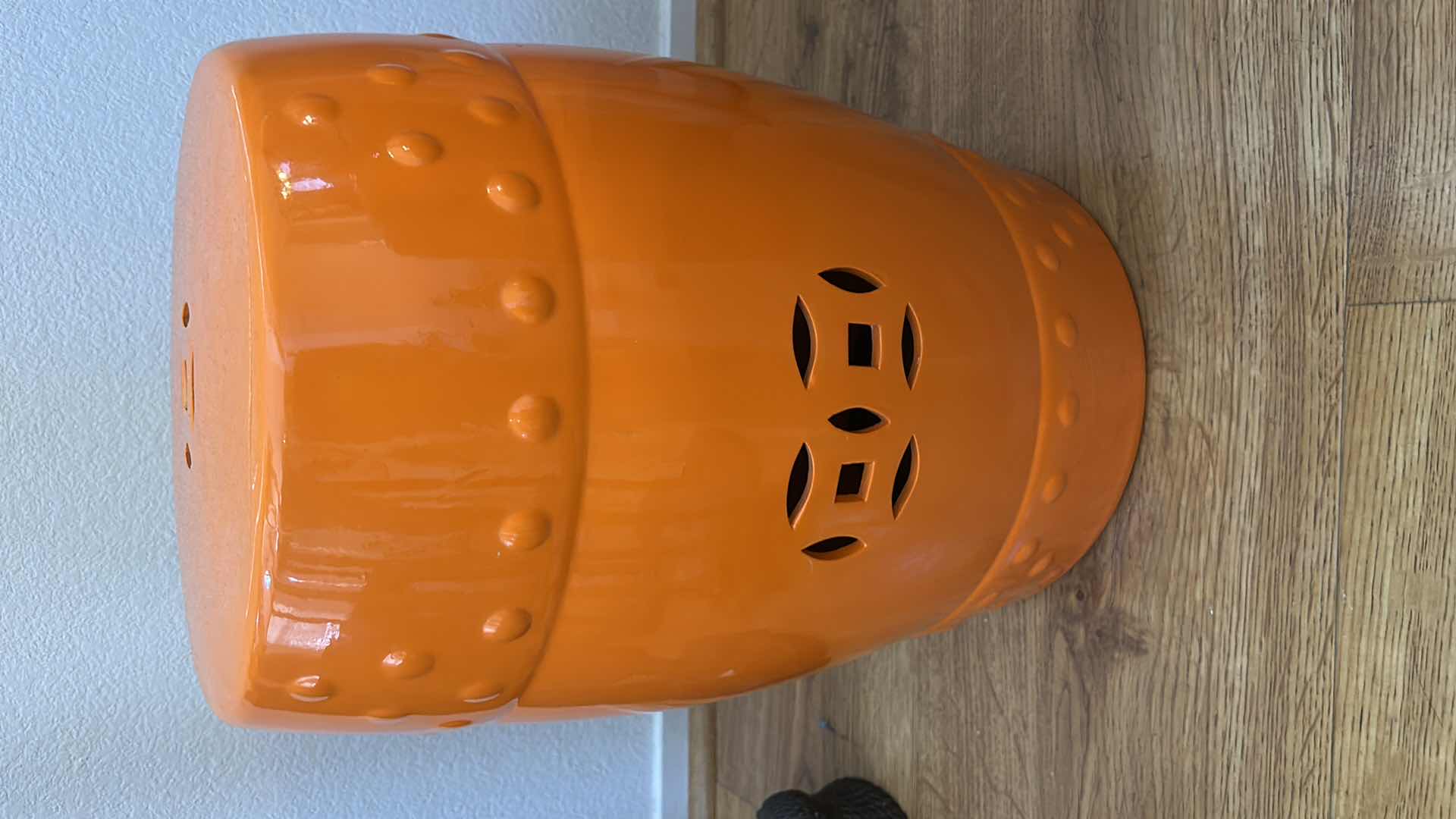 Photo 1 of CHINESE PORCELAIN GARDEN STOOL  H18”