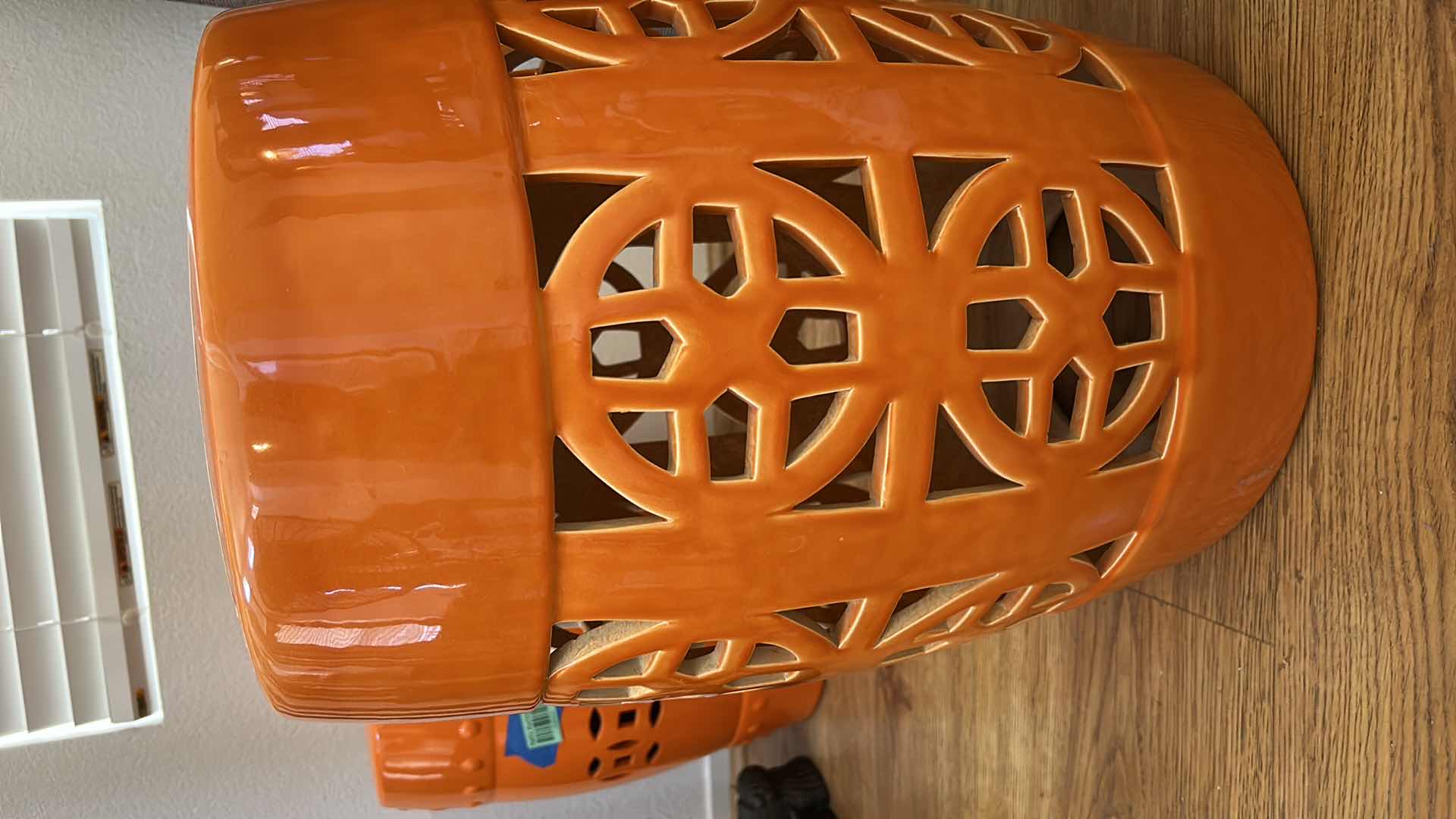 Photo 1 of CHINESE PORCELAIN GARDEN STOOL  H19”