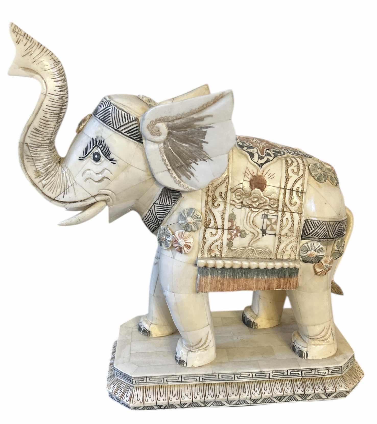 Photo 1 of ELEPHANT SCULPTURE H14.5” $150