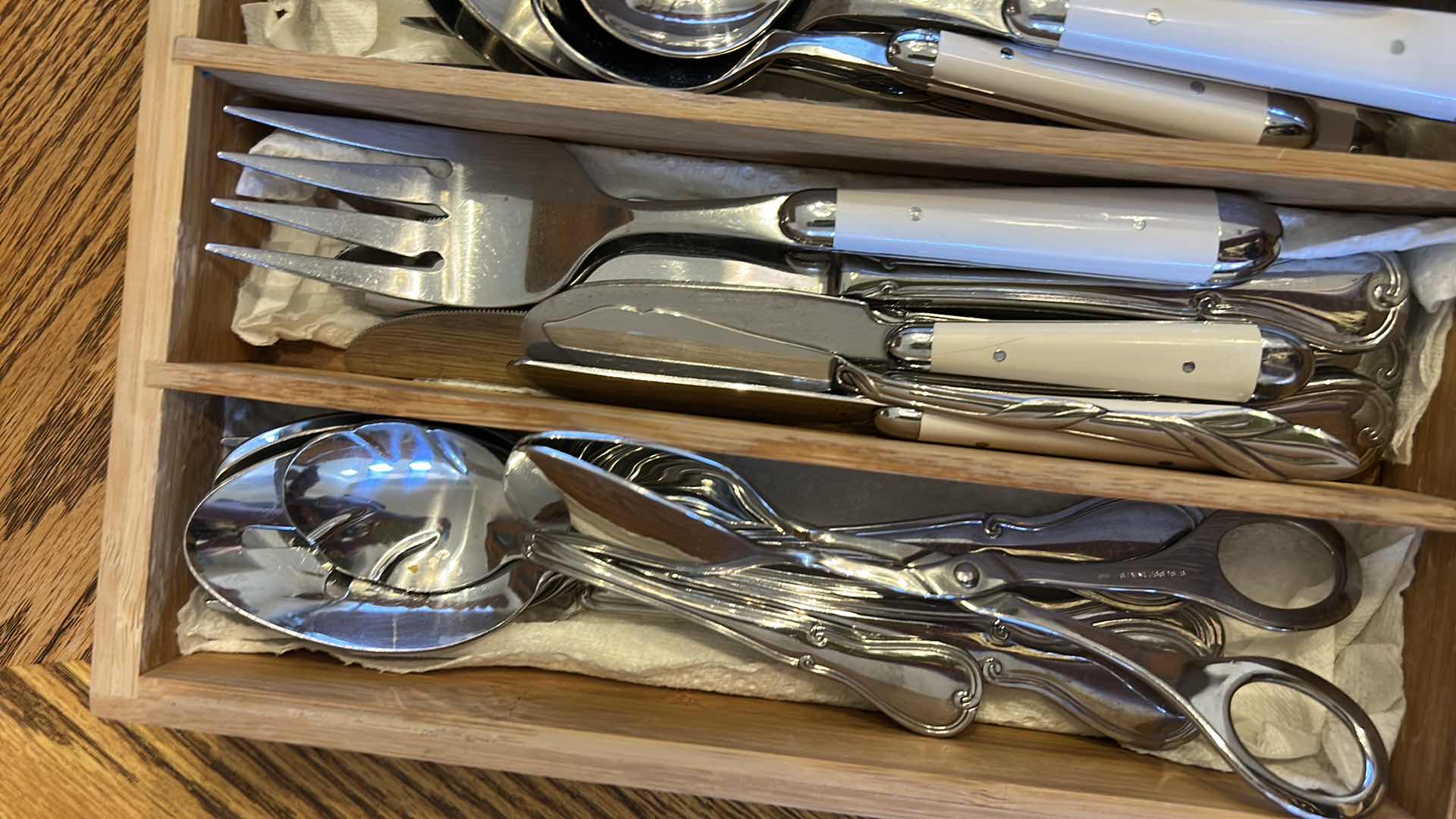 Photo 1 of DINING UTENSILS AND ORGANIZER