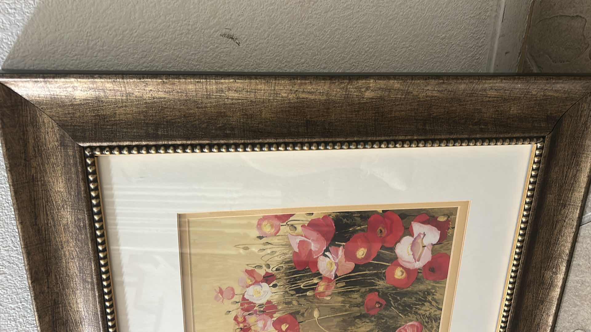 Photo 1 of FRAMED POPPY ARTWORK 23 1/4” x H23 1/4”