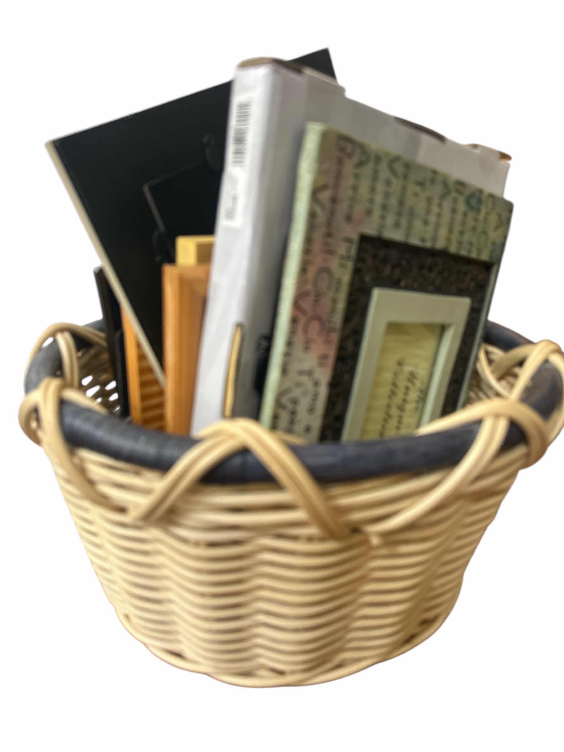 Photo 1 of BASKET FULL OF PICTURE FRAMES