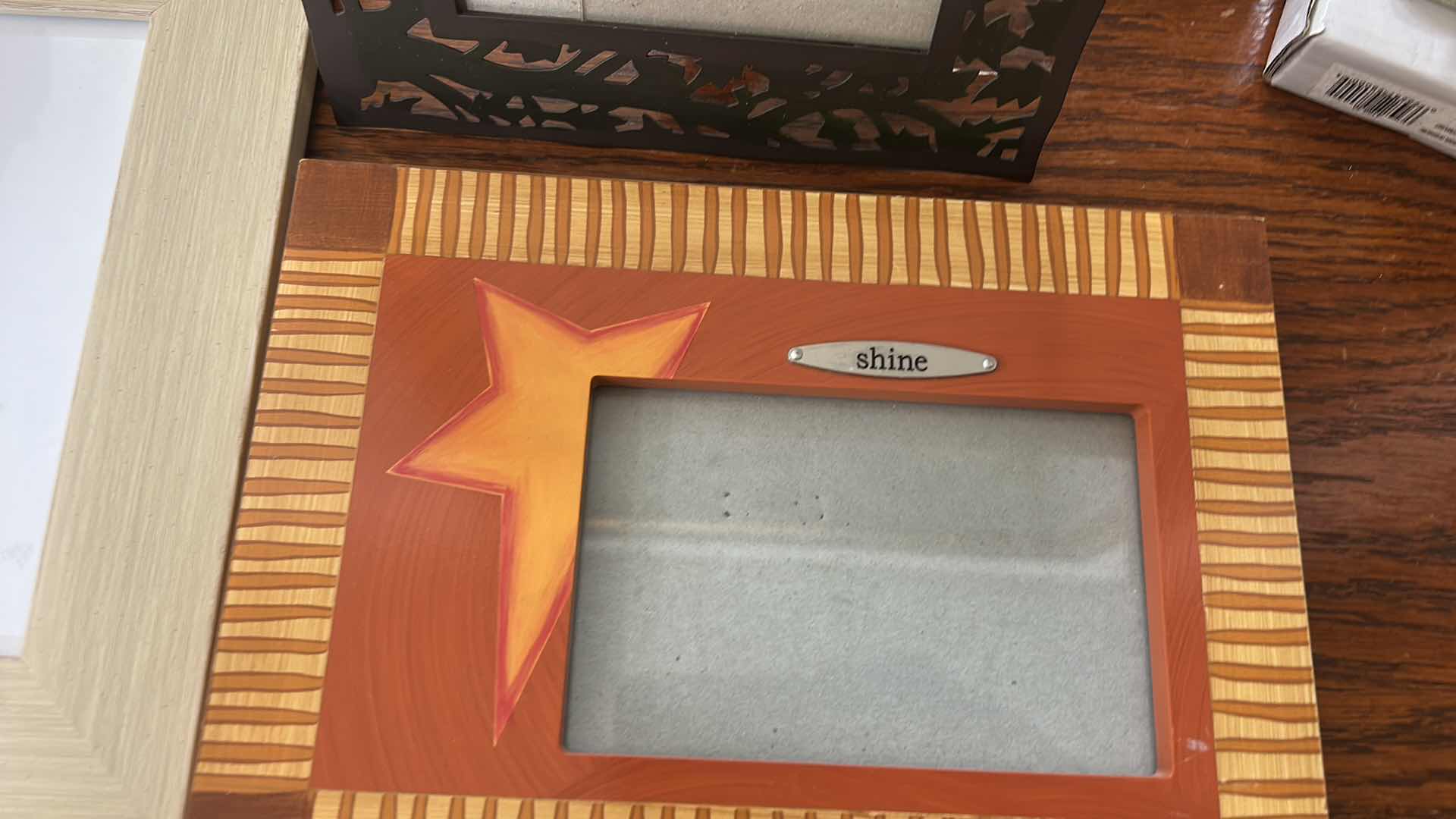 Photo 1 of BASKET FULL OF PICTURE FRAMES