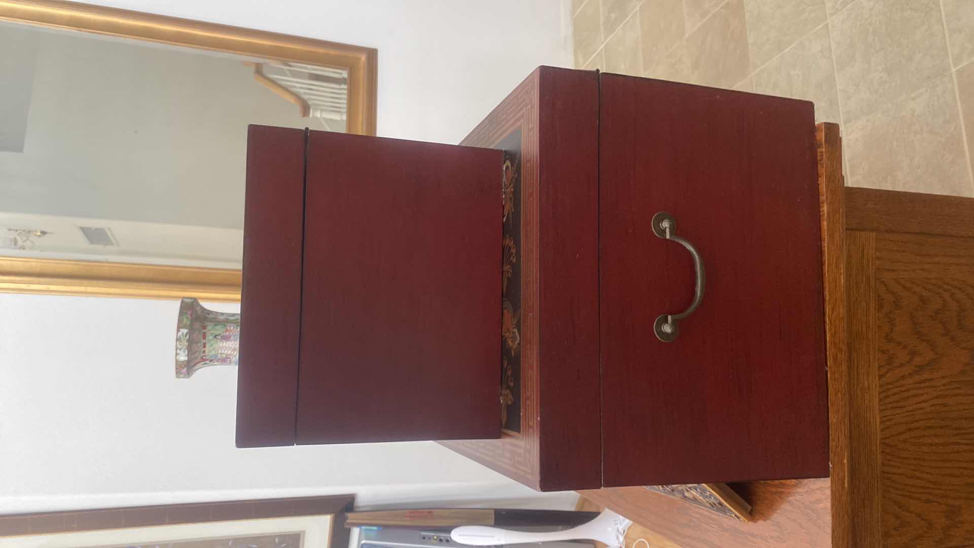 Photo 1 of 2 ASIAN DECOR BOXES LARGEST 21” x 13” H11”