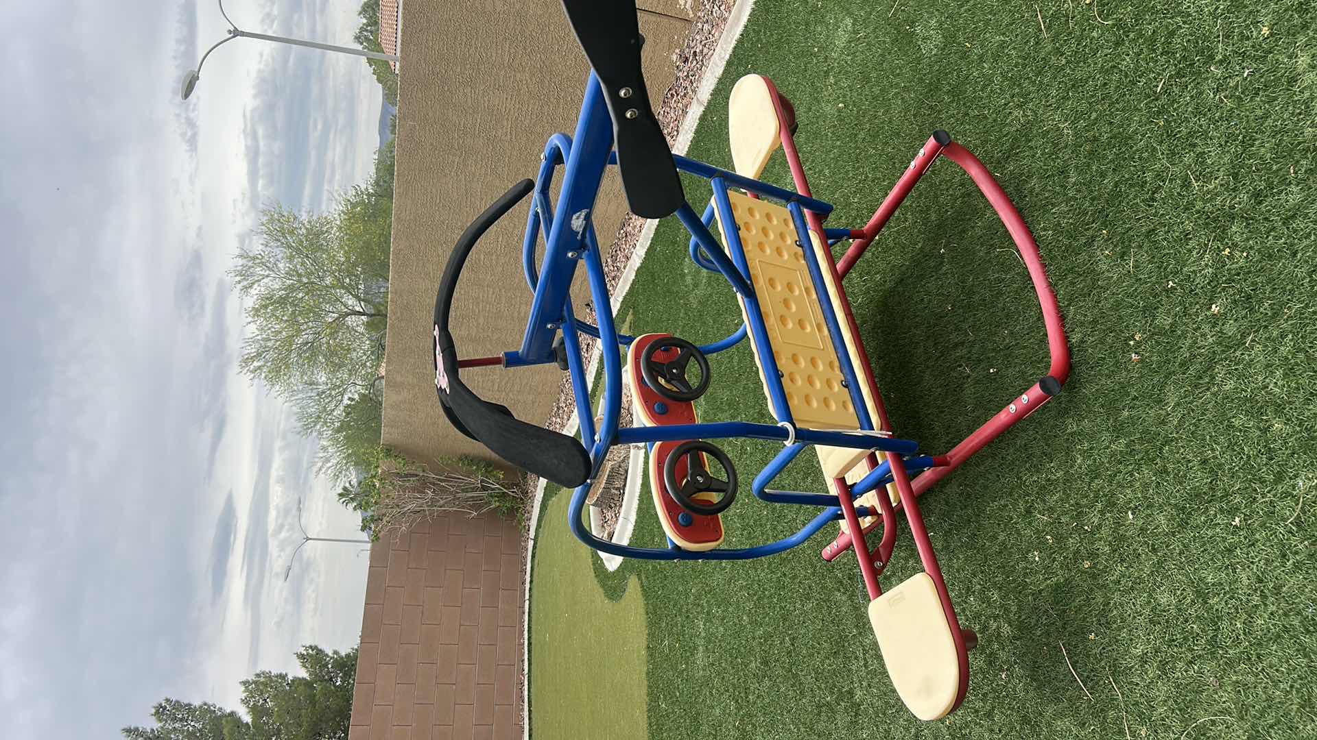 Photo 1 of OUTDOOR PLAY HELICOPTER TEETER-TOTTER 6” x H5”
