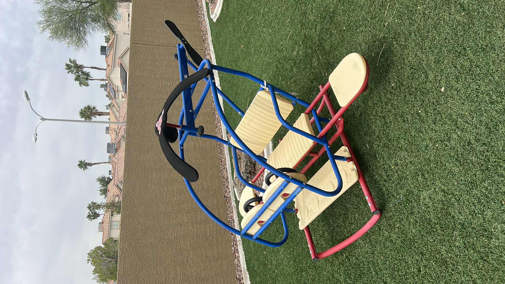 Photo 1 of OUTDOOR PLAY HELICOPTER TEETER-TOTTER 6” x H5”