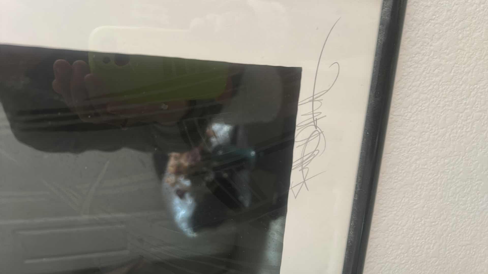 Photo 3 of FRAMED WOMEN AND POTTERY NUMBERED AND SIGNED ARTWORK 
27” x 37 1/2”