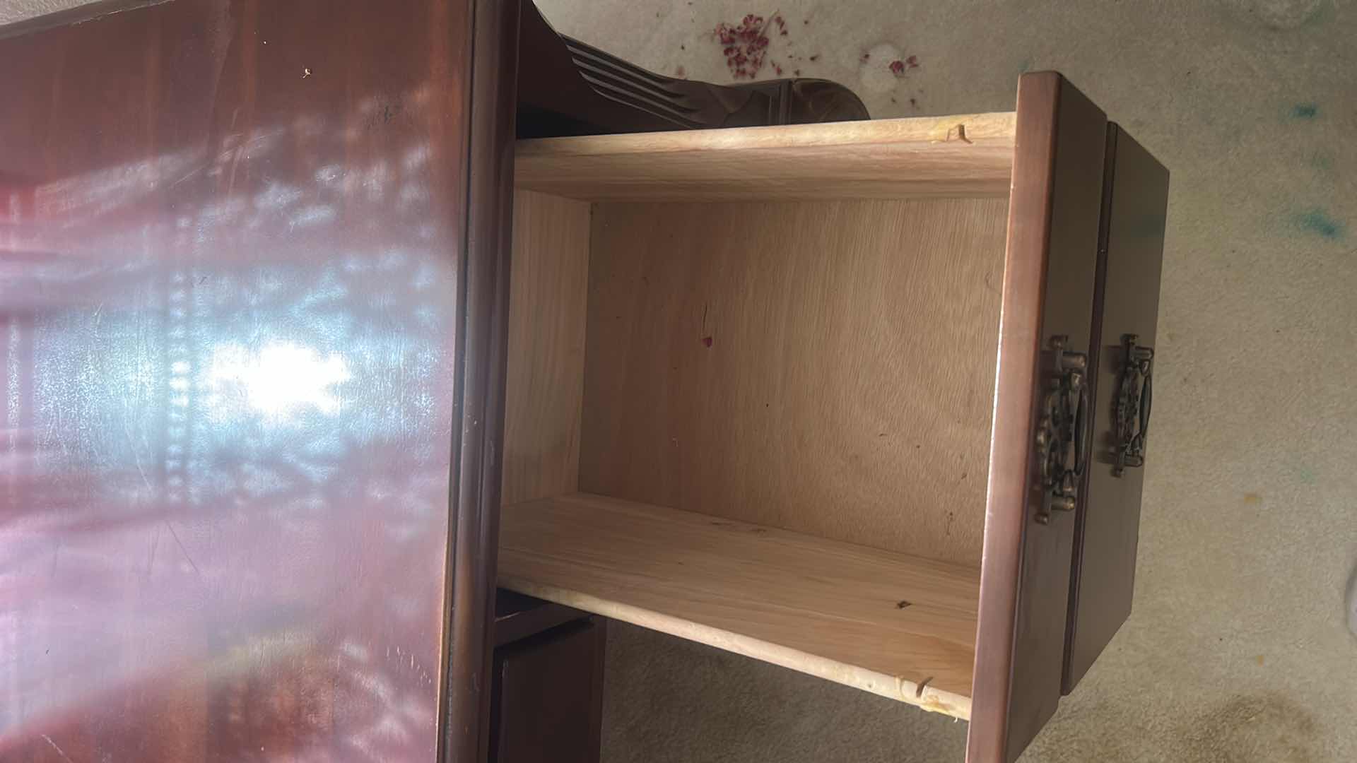 Photo 1 of MAHOGANY COMPUTER DESK 58“ x 28“ x H30“