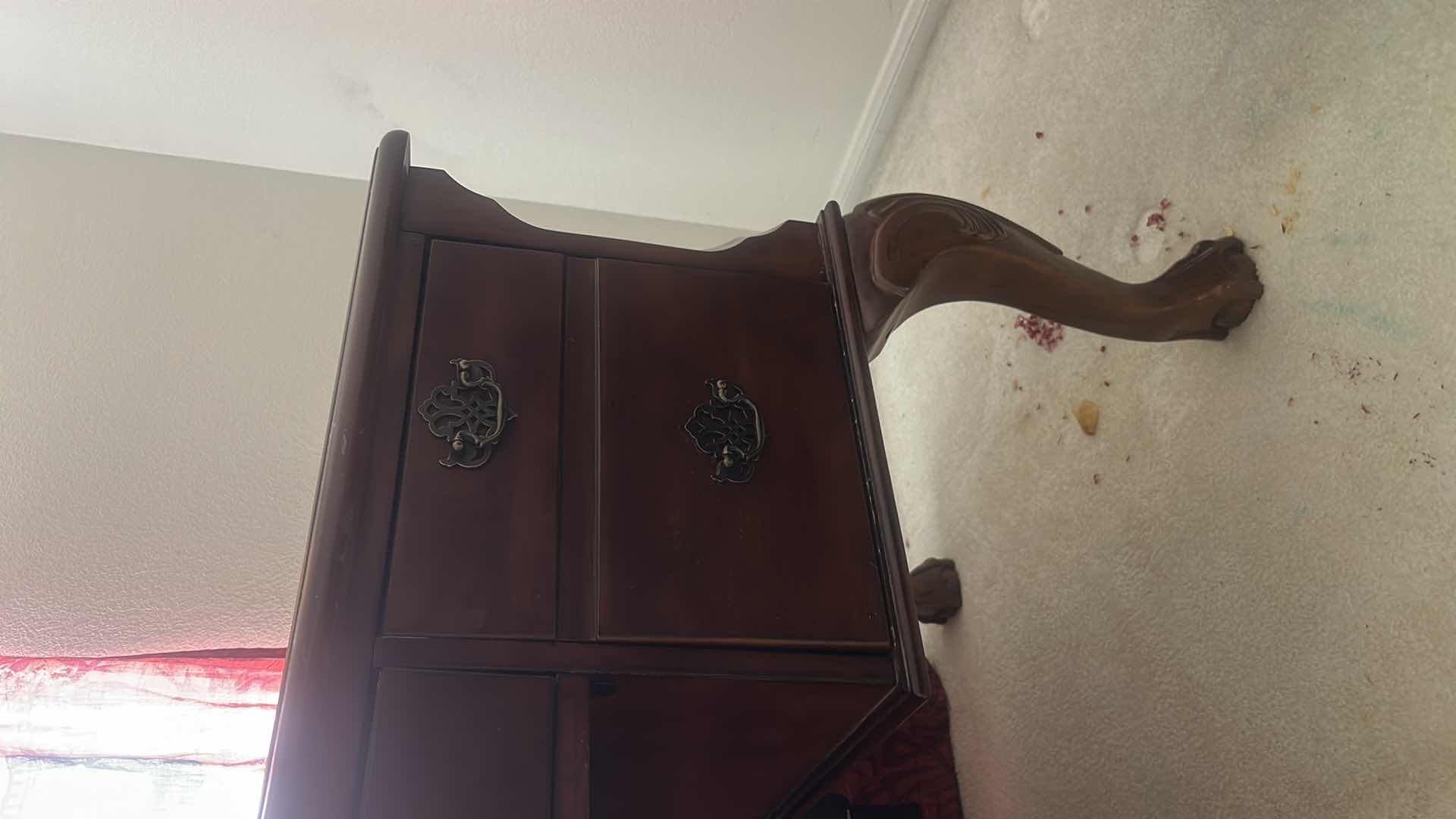 Photo 1 of MAHOGANY COMPUTER DESK 58“ x 28“ x H30“