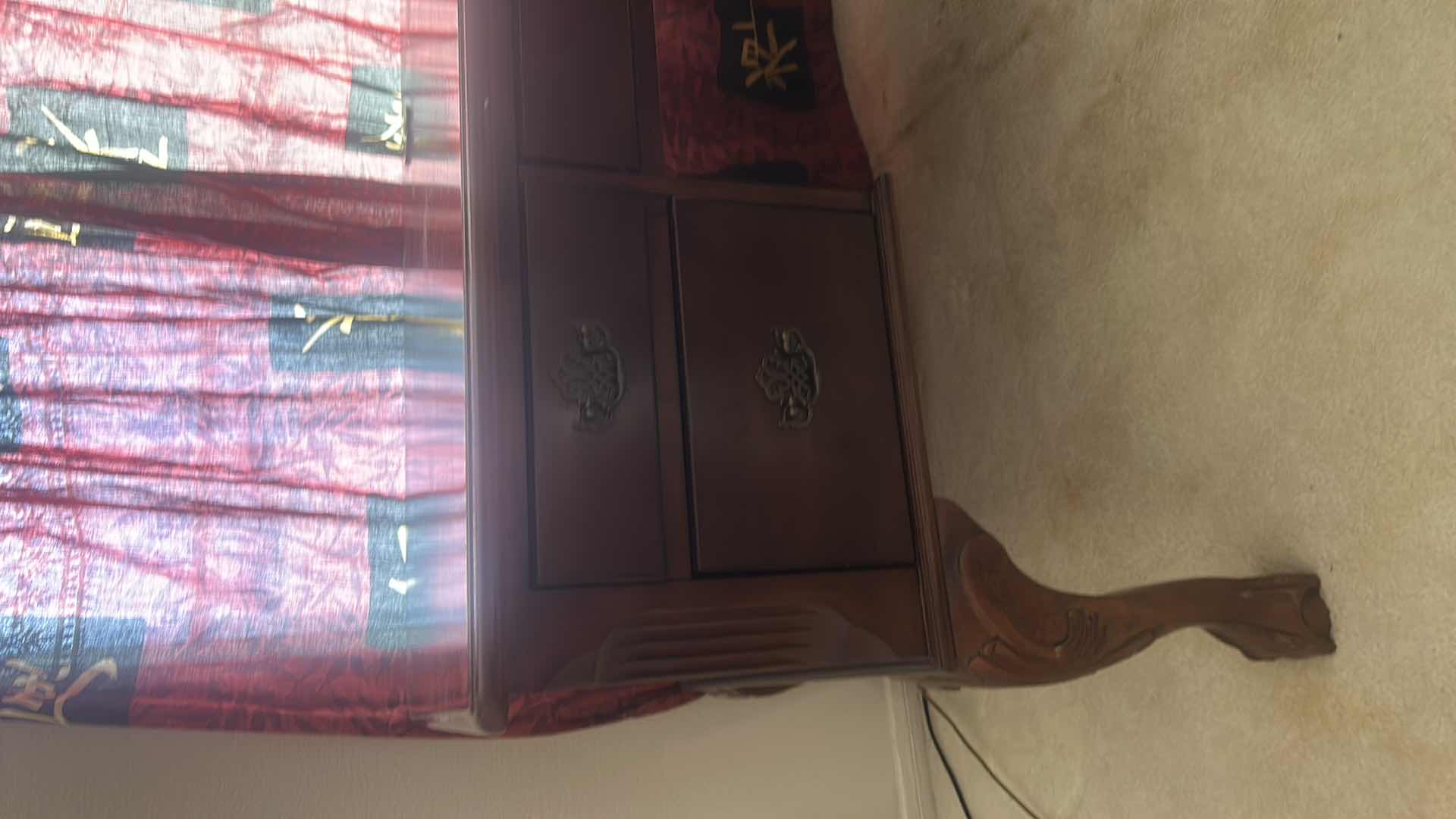 Photo 1 of MAHOGANY COMPUTER DESK 58“ x 28“ x H30“