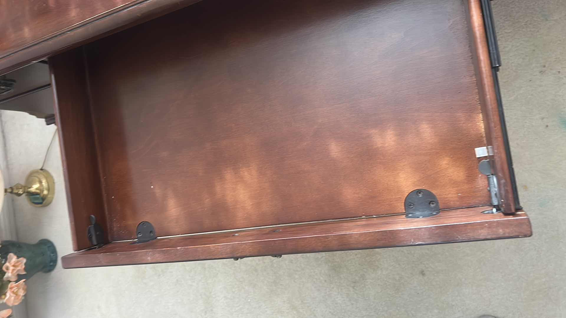 Photo 1 of MAHOGANY COMPUTER DESK 58“ x 28“ x H30“