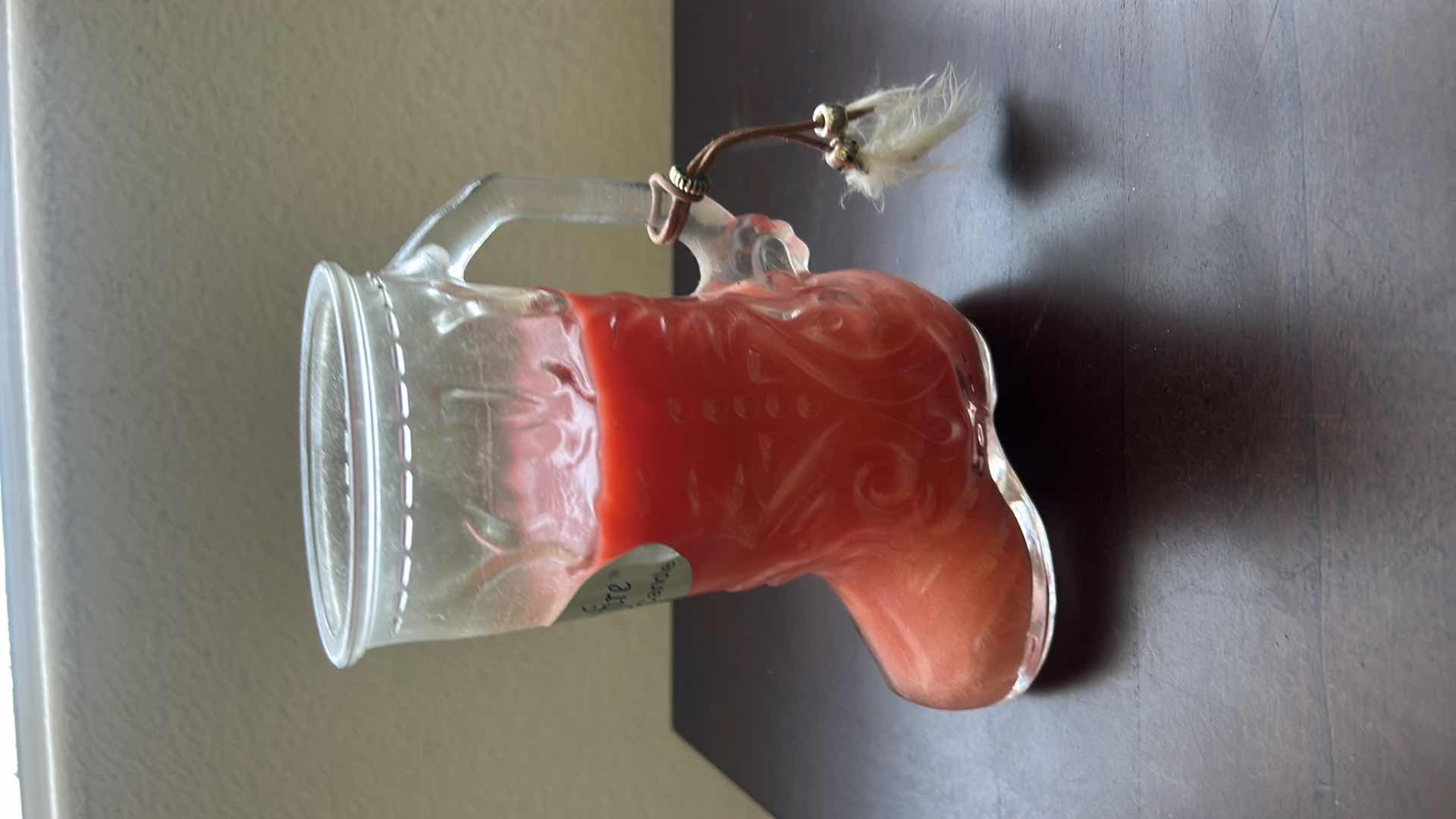 Photo 1 of VINTAGE LAMP H18” AND 2 SCENTED CANDLES