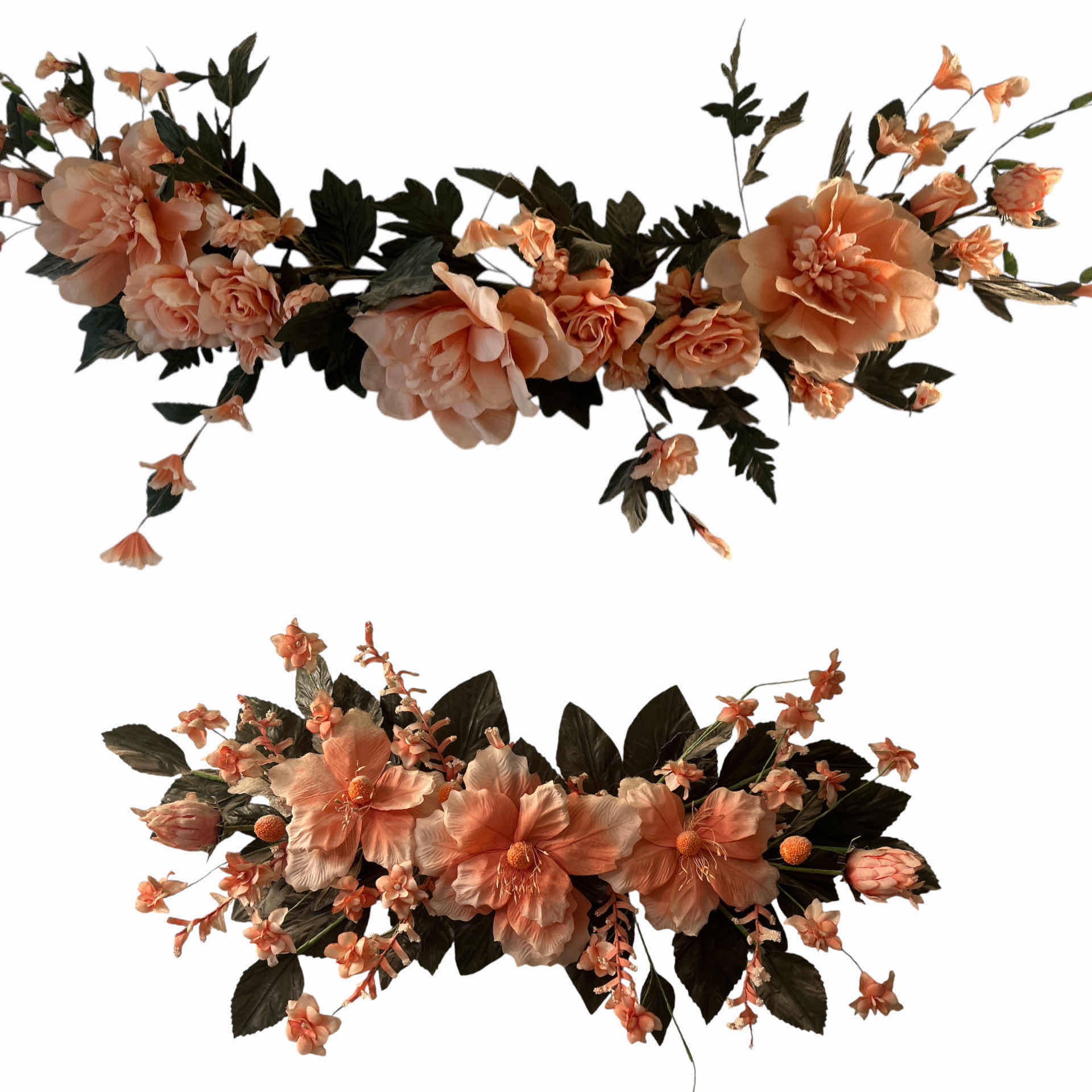 Photo 1 of FAUX FLORAL WALL SWAGS/ LARGEST 54”