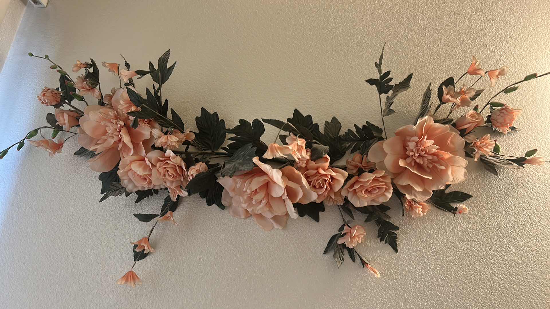 Photo 2 of FAUX FLORAL WALL SWAGS/ LARGEST 54”