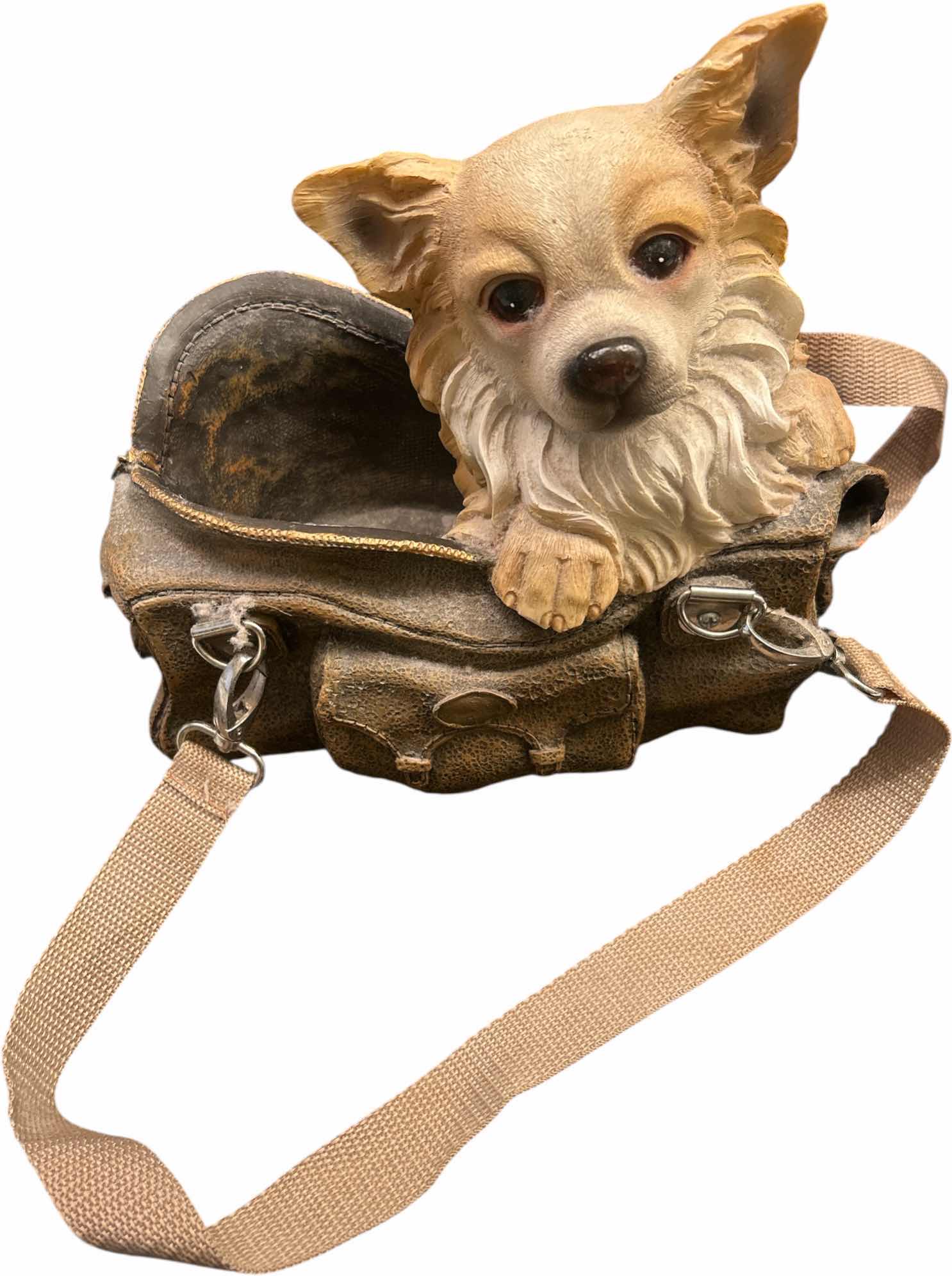 Photo 1 of CERAMIC DOG IN CARRYING CASE H9”