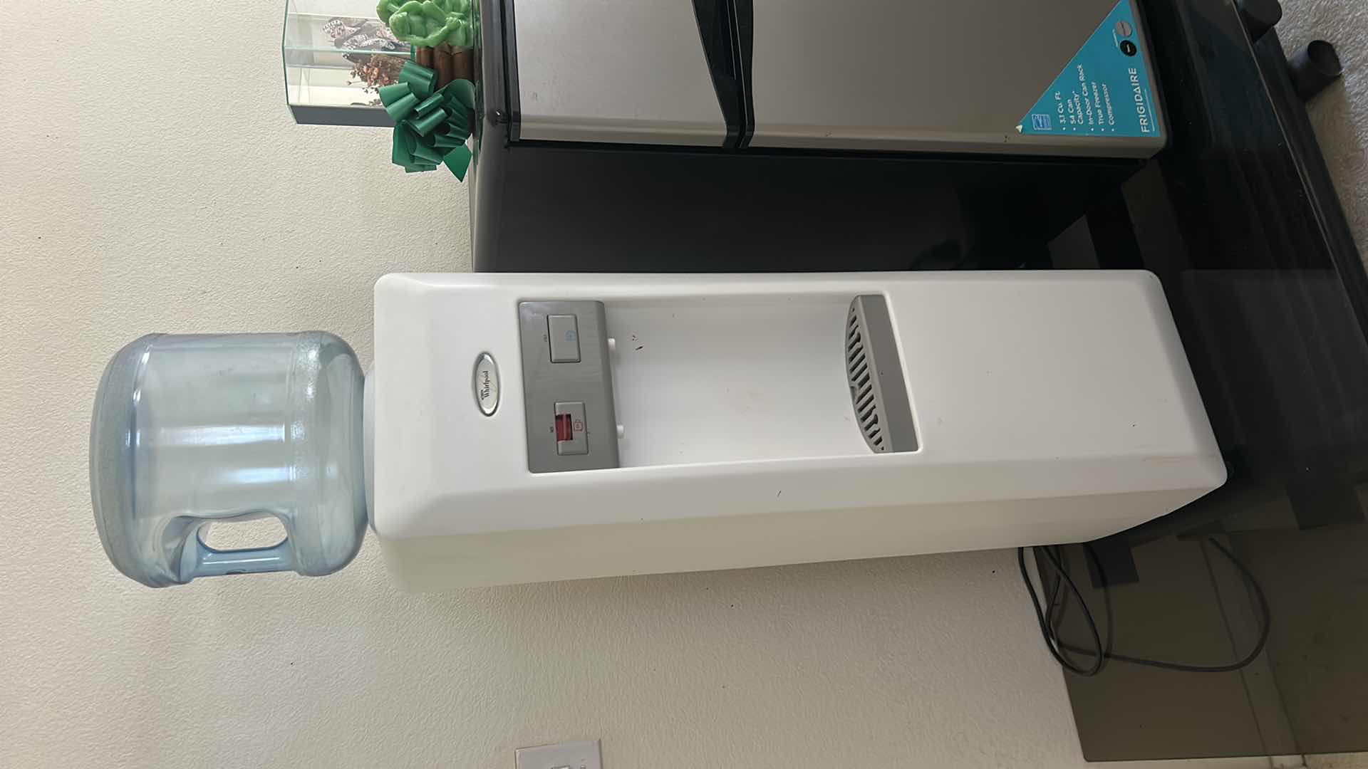 Photo 1 of WHIRLPOOL HOT COLD WATER DISPENSER