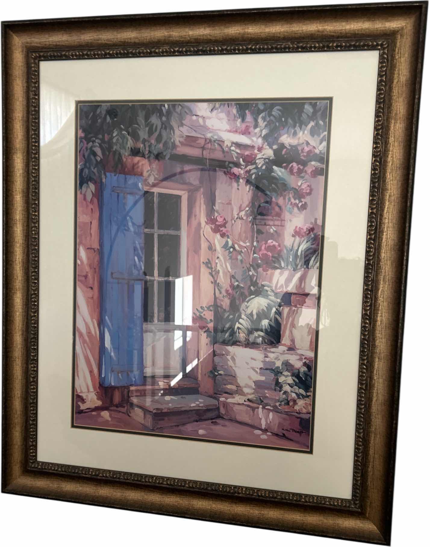 Photo 1 of FRAMED, FRONT DOOR COTTAGE SIGNED ARTWORK 29“ x H35“