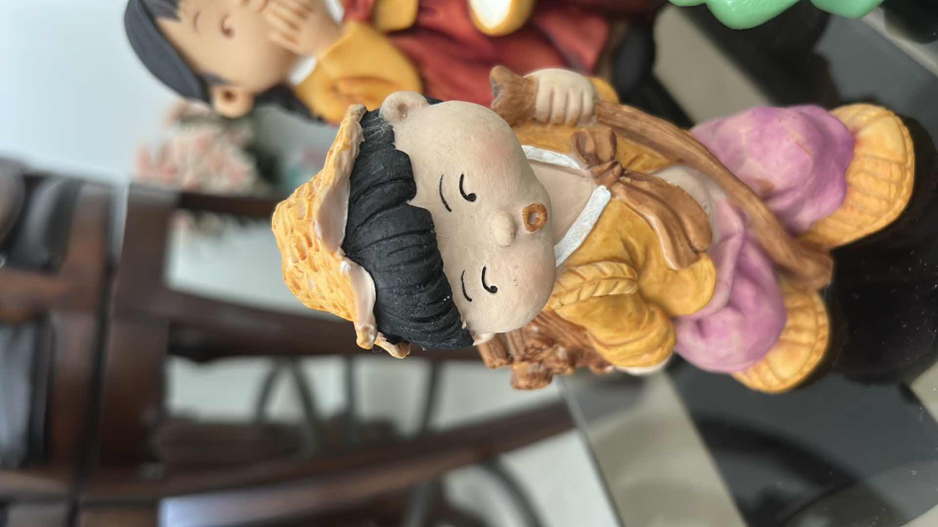 Photo 1 of 3 PC ASIAN DECOR (TALLEST H 7”)