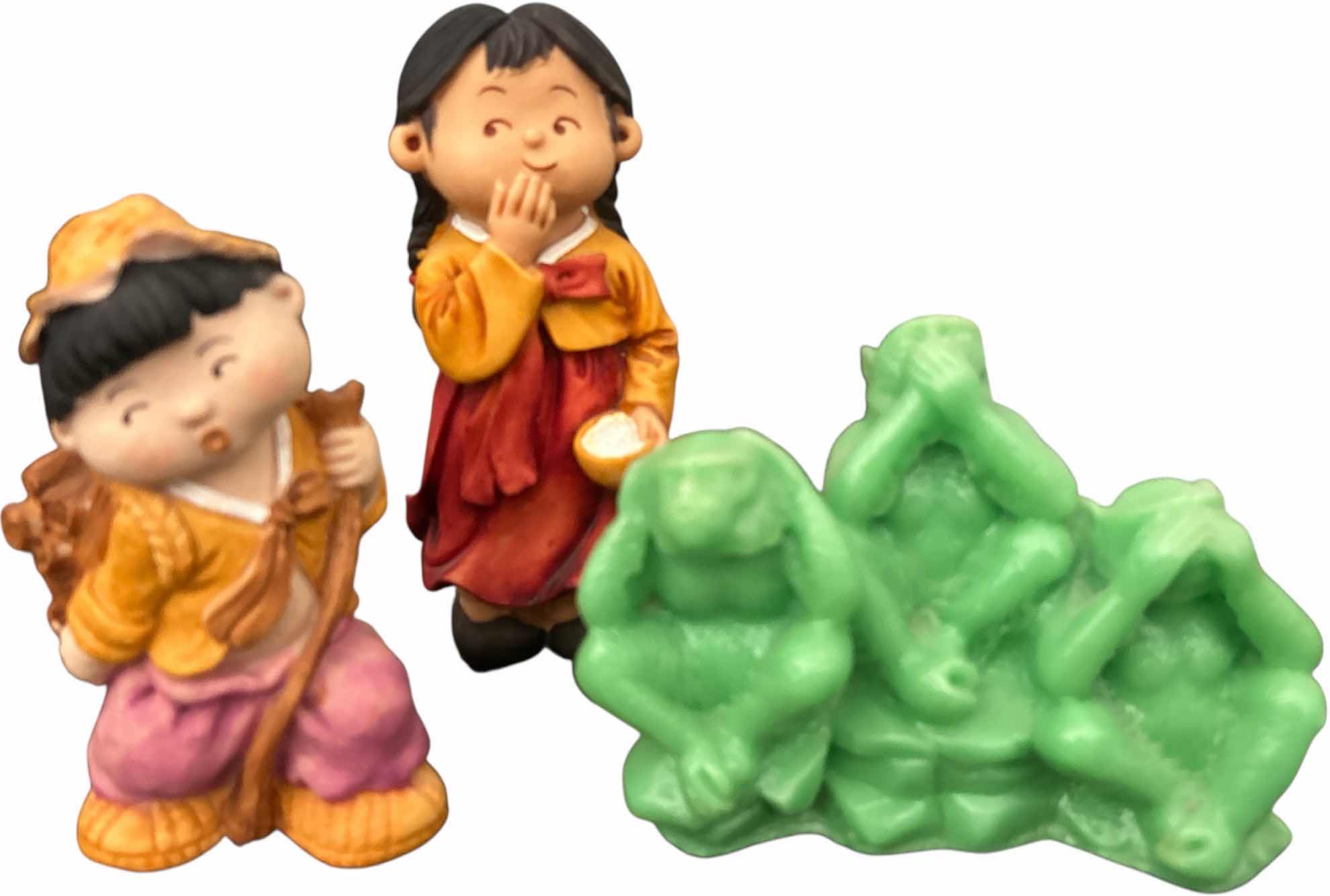 Photo 1 of 3 PC ASIAN DECOR (TALLEST H 7”)