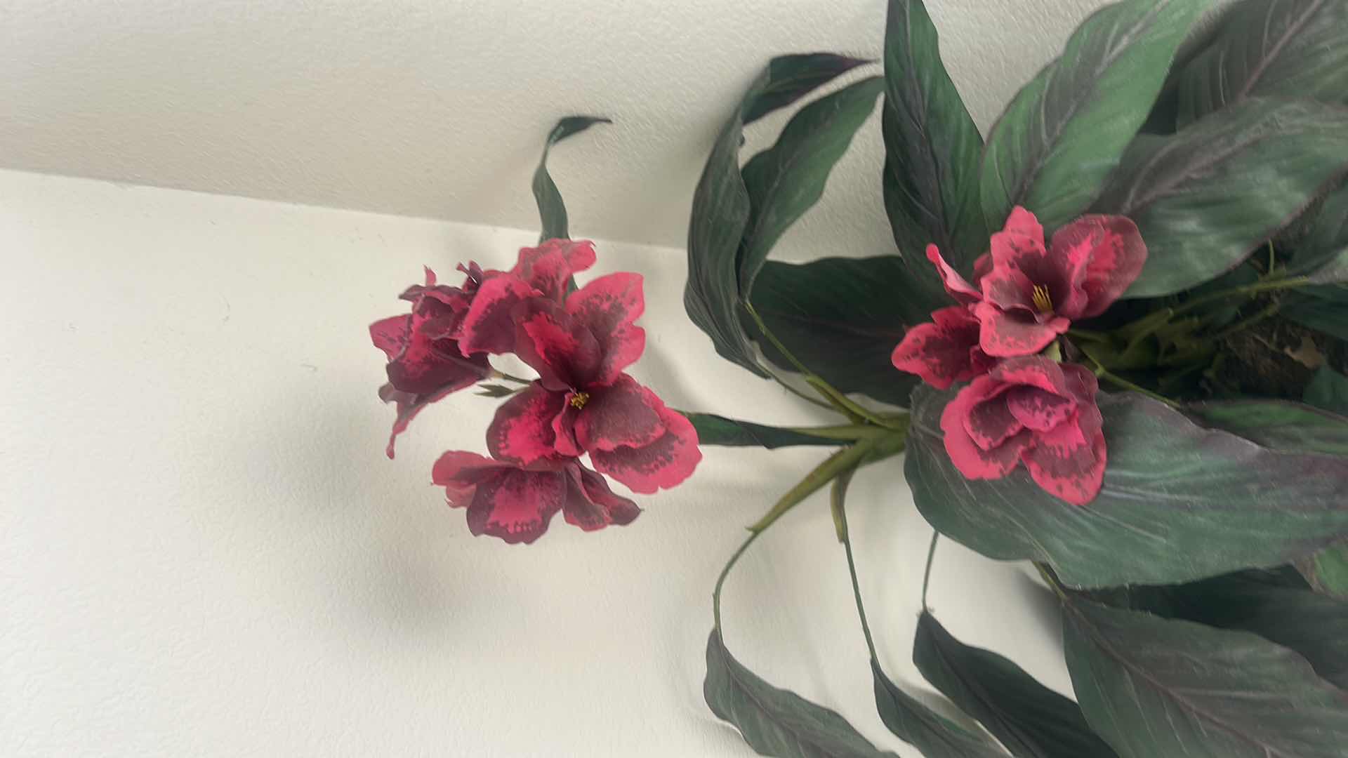 Photo 3 of FAUX GREENERY IN WICKER BASKET H42”