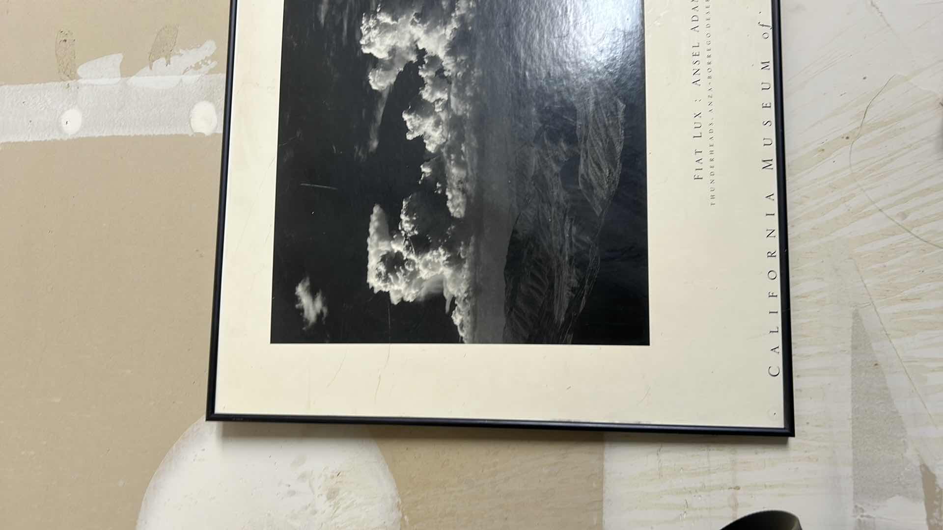 Photo 1 of ANSEL ADAMS PHOTOGRAPHY POSTER ARTWORK  28” x 2’- ANZA BORREGO