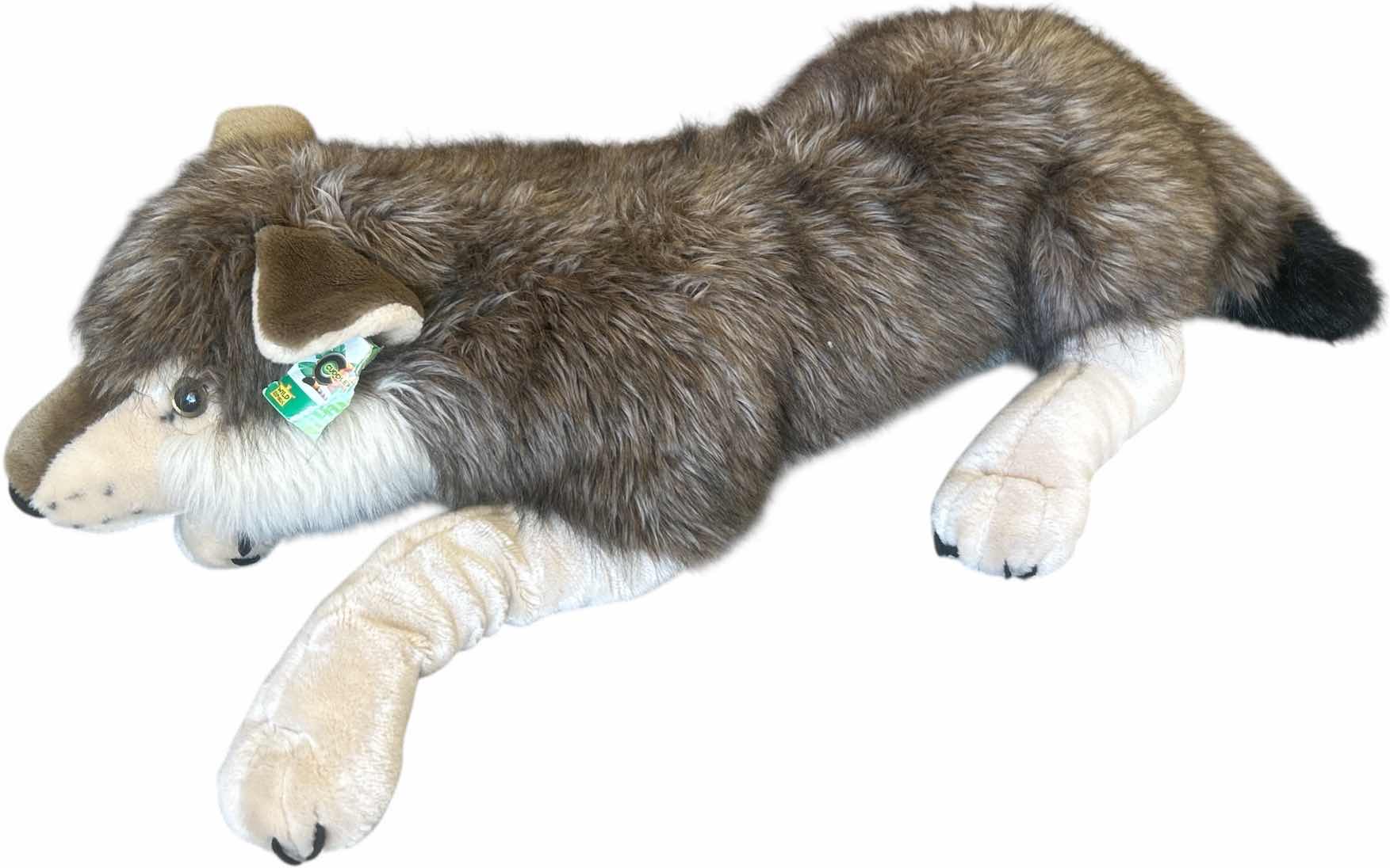 Photo 1 of LARGE WILD REPUBLIC WOLF STUFFED ANIMAL 40”