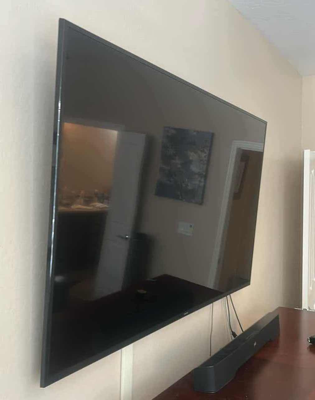 Photo 1 of 69” SAMSUNG FLATSCREEN TELEVISION