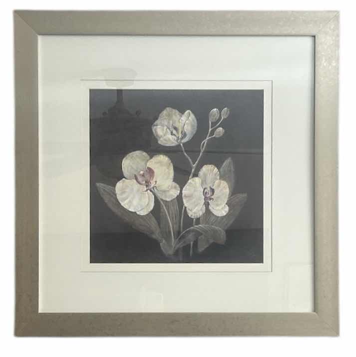 Photo 1 of FRAMED FLORAL ARTWORK 29” x 29”