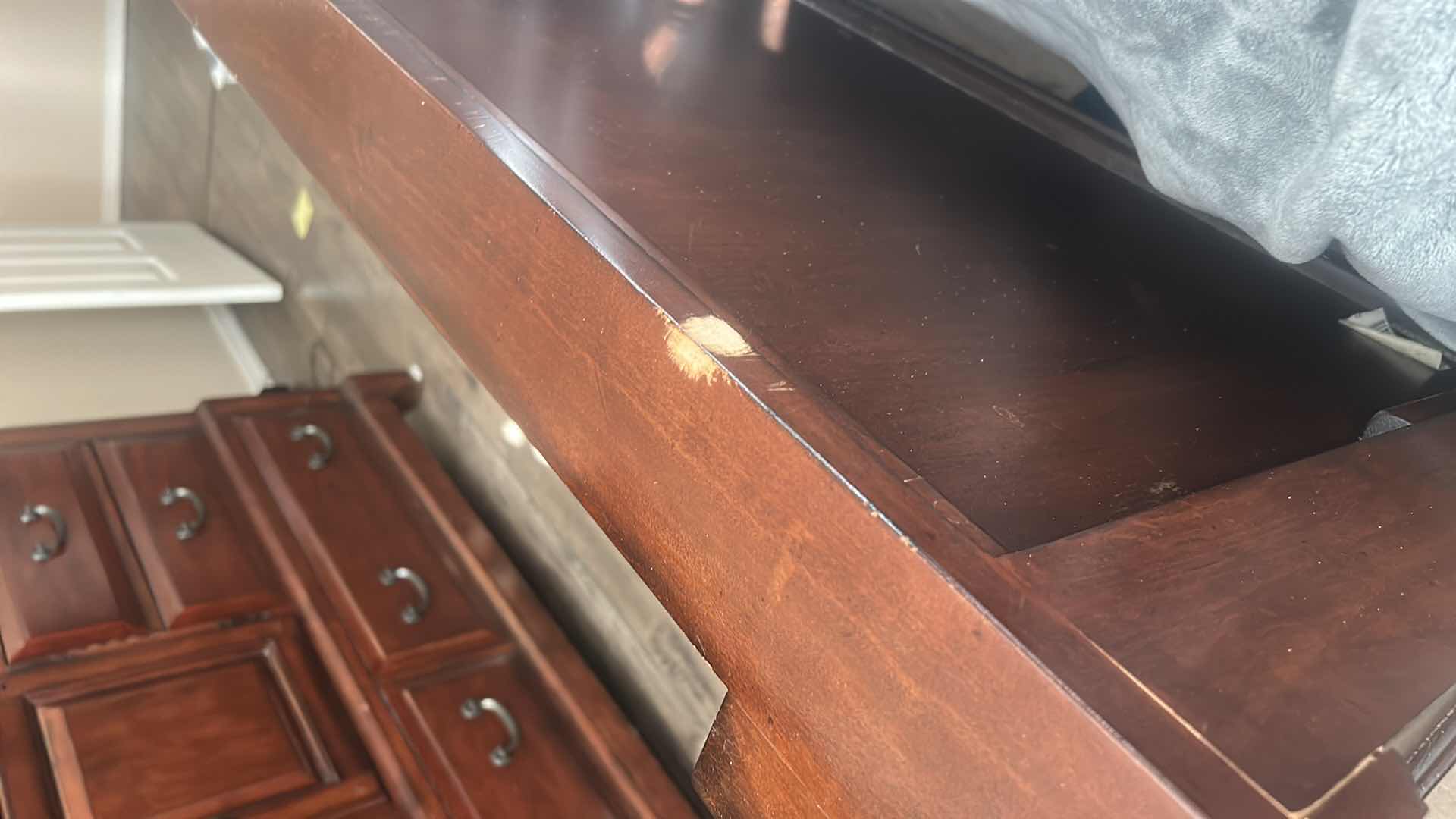 Photo 1 of BROYHILL KING HEADBOARD AND SURROUND 7’ x 97“ x H60“