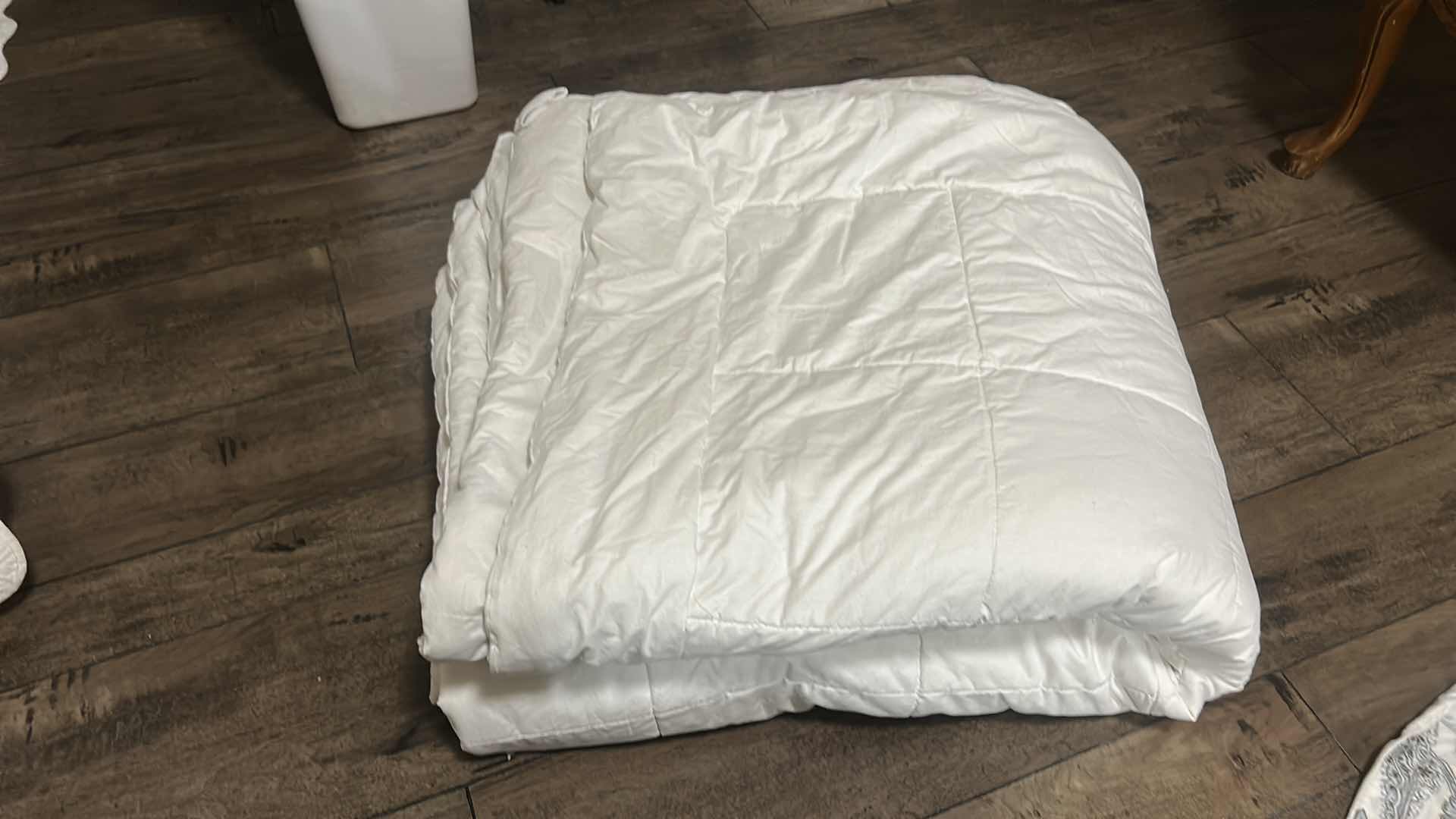 Photo 1 of 4 PC BEDDING - KING COMFORTER, DUVET AND TWO SHAMS