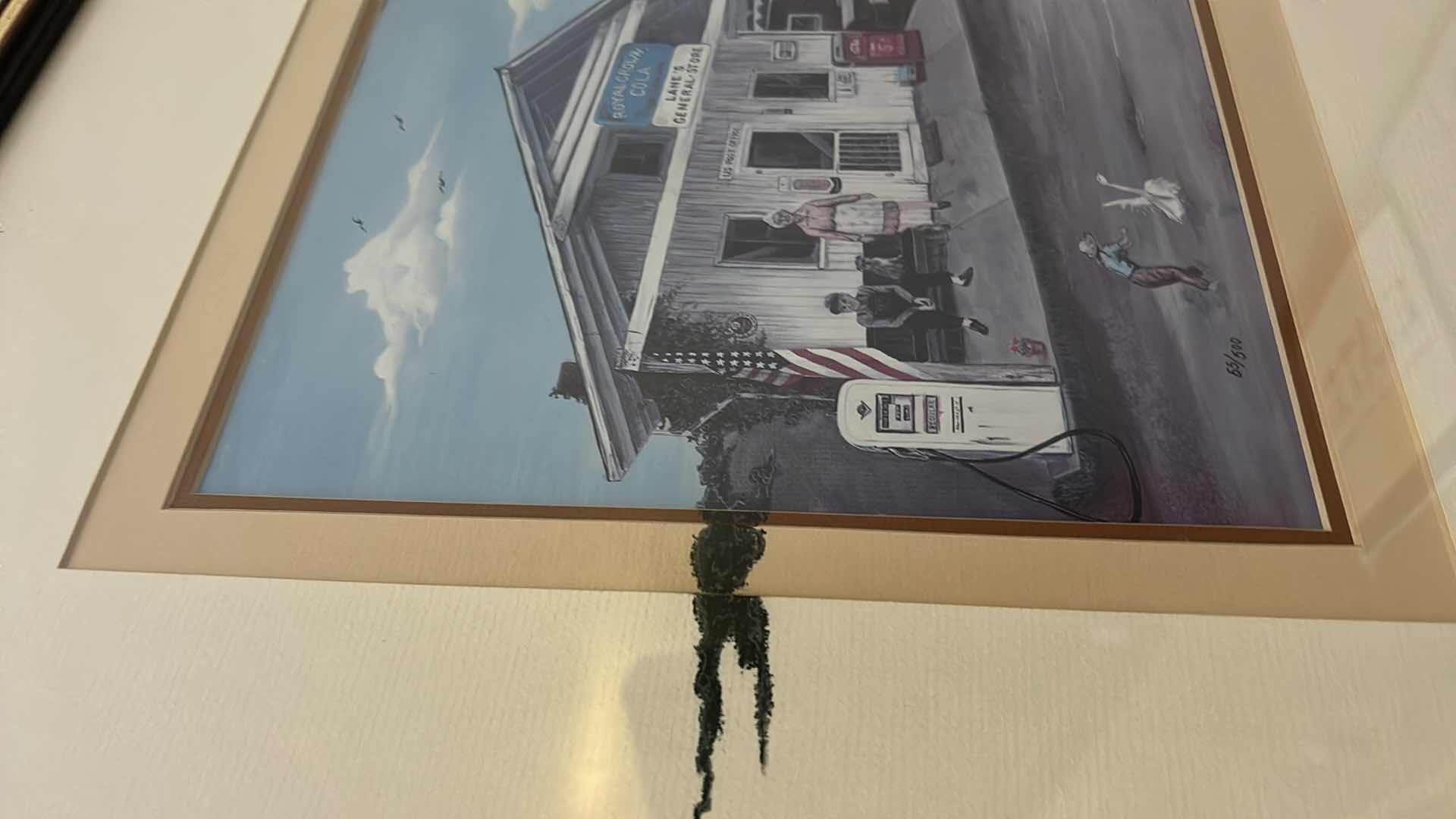 Photo 1 of FRAMED, SIGNED LIMITED EDITION REPRODUCTION FROM A LIMITED PIECE ARTWORK BY TAMMY SCHOLLE WITH COA 3” x H22 1/2”